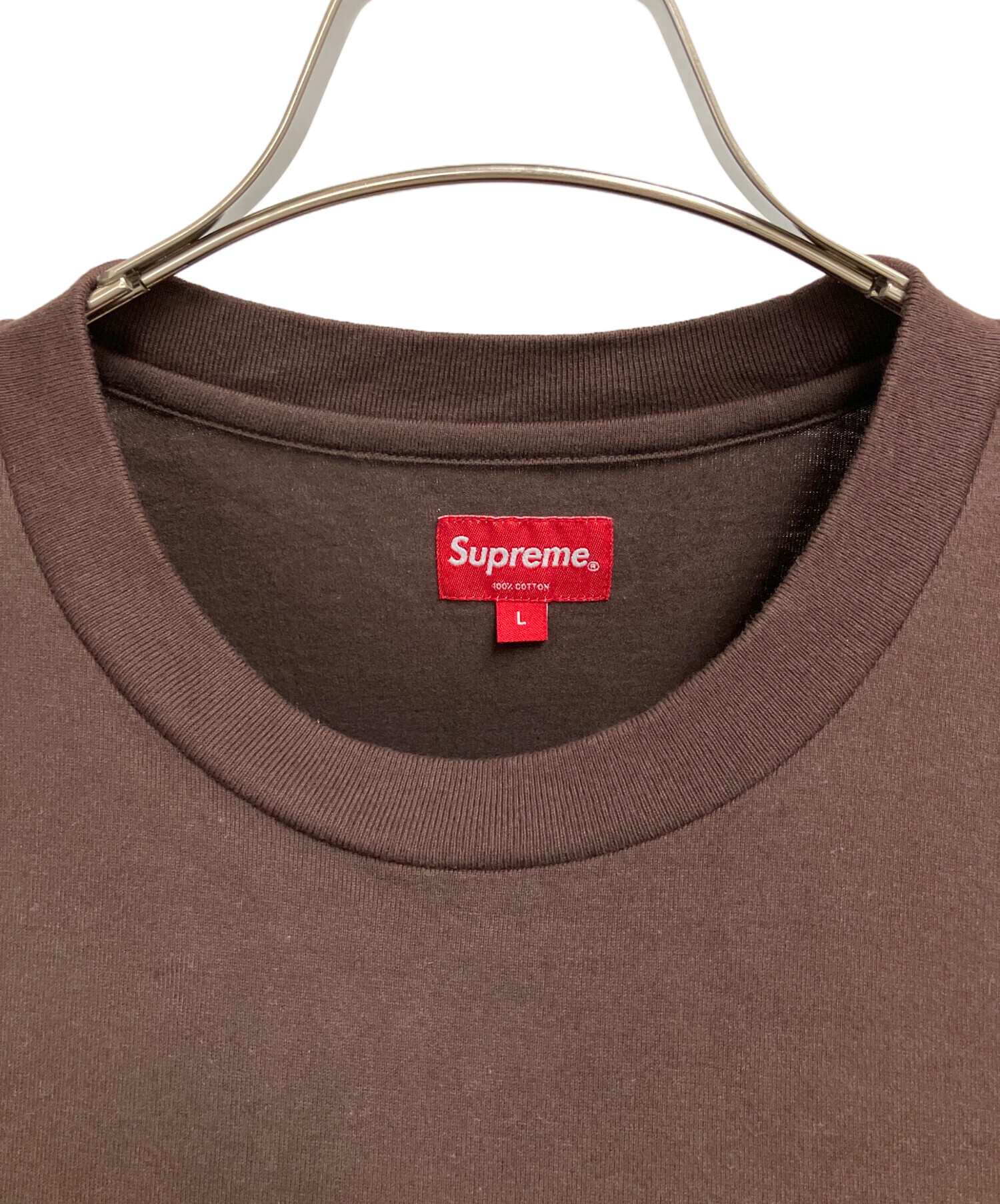 中古・古着通販】SUPREME (シュプリーム) Small Box Tee ブラウン