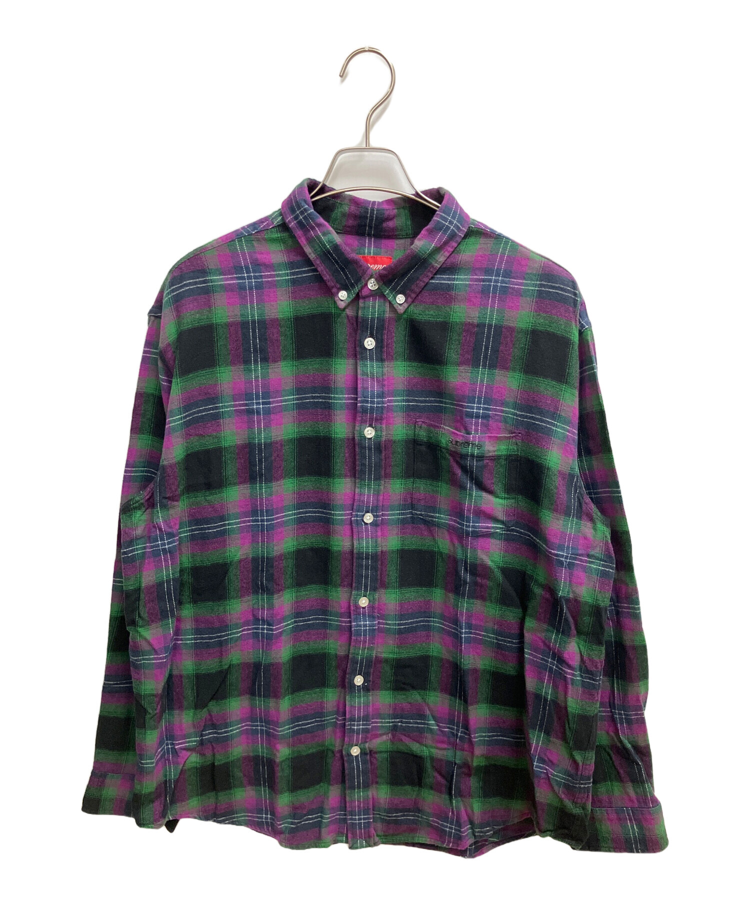 中古・古着通販】Supreme (シュプリーム) Brushed Plaid Flannel Shirt