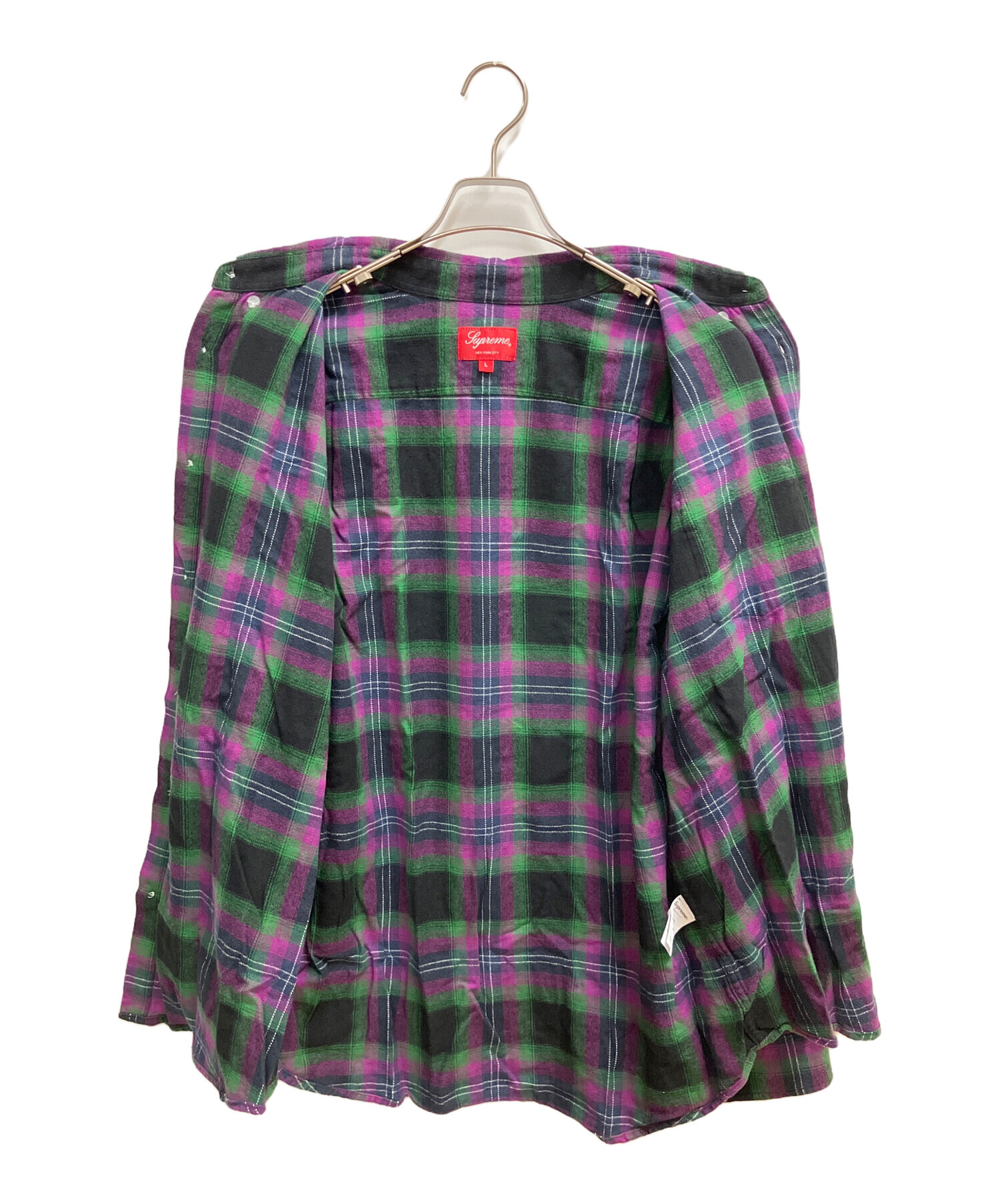 中古・古着通販】Supreme (シュプリーム) Brushed Plaid Flannel Shirt