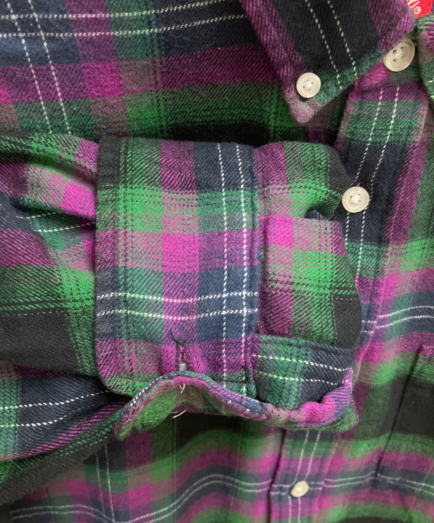 中古・古着通販】Supreme (シュプリーム) Brushed Plaid Flannel Shirt