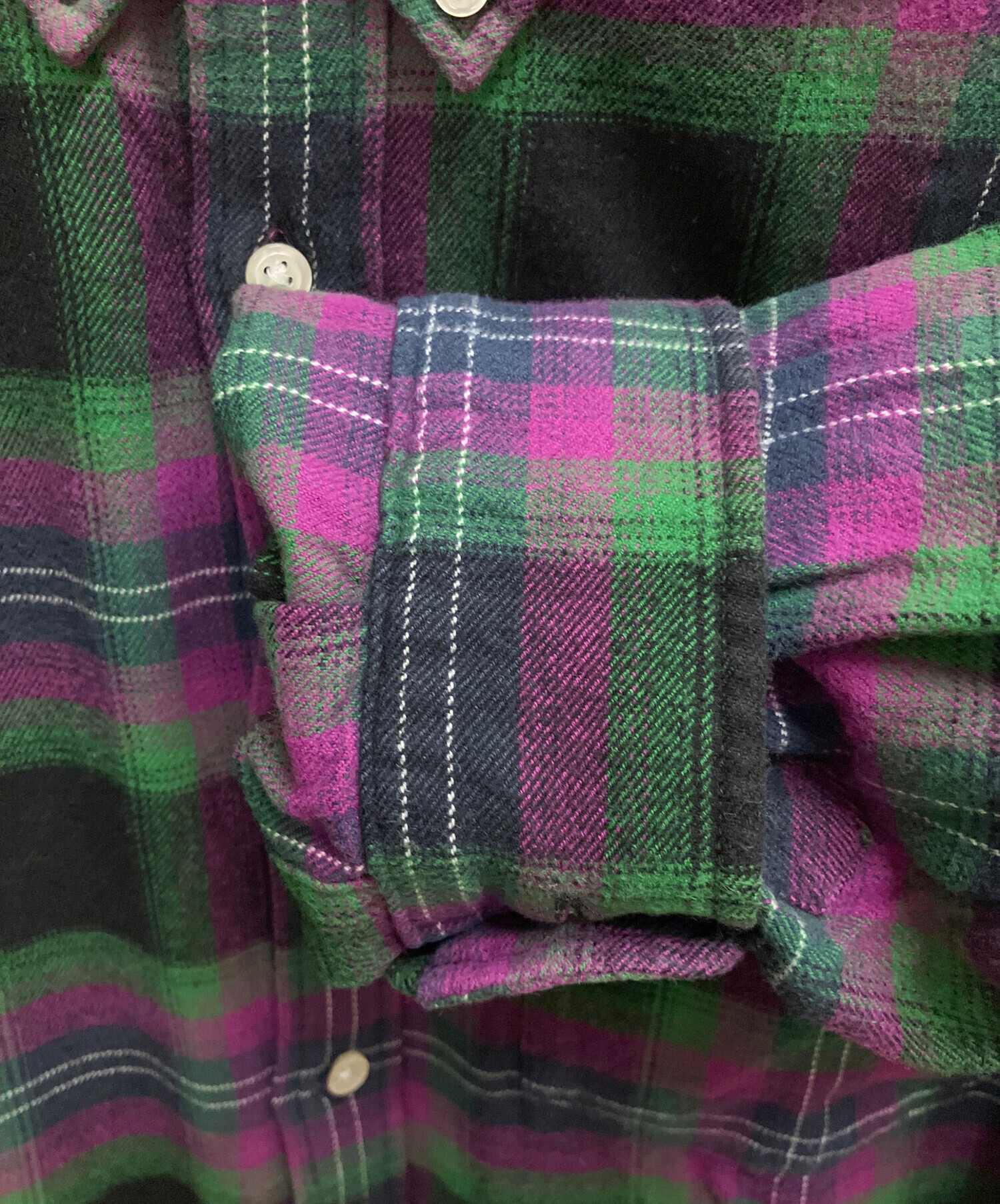 中古・古着通販】Supreme (シュプリーム) Brushed Plaid Flannel Shirt