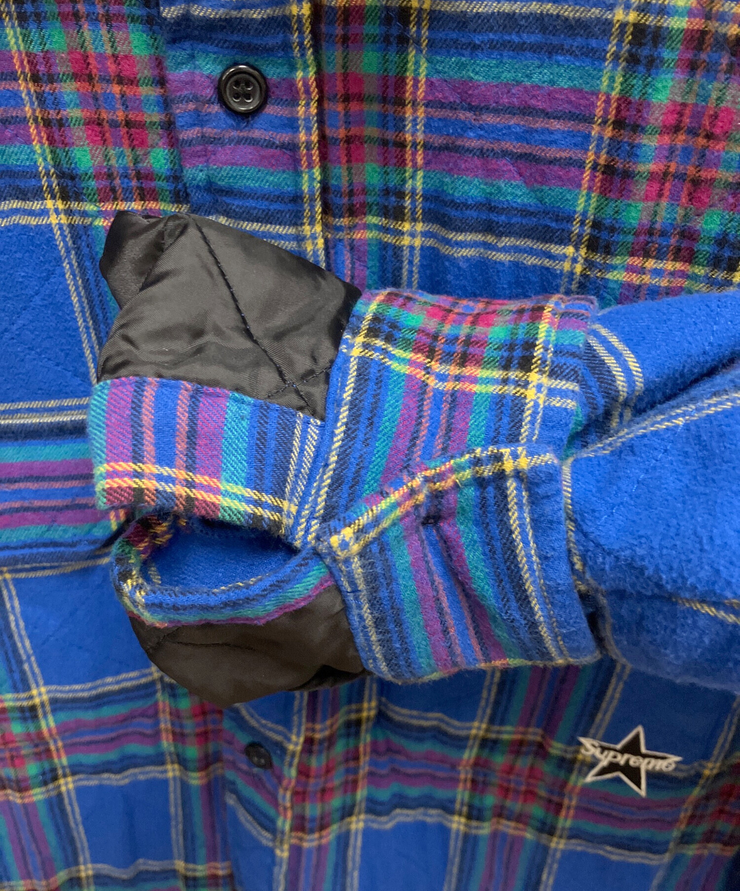 中古・古着通販】Supreme (シュプリーム) Quilted Plaid Flannel Shirt