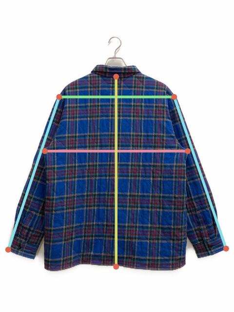 中古・古着通販】Supreme (シュプリーム) Quilted Plaid Flannel Shirt