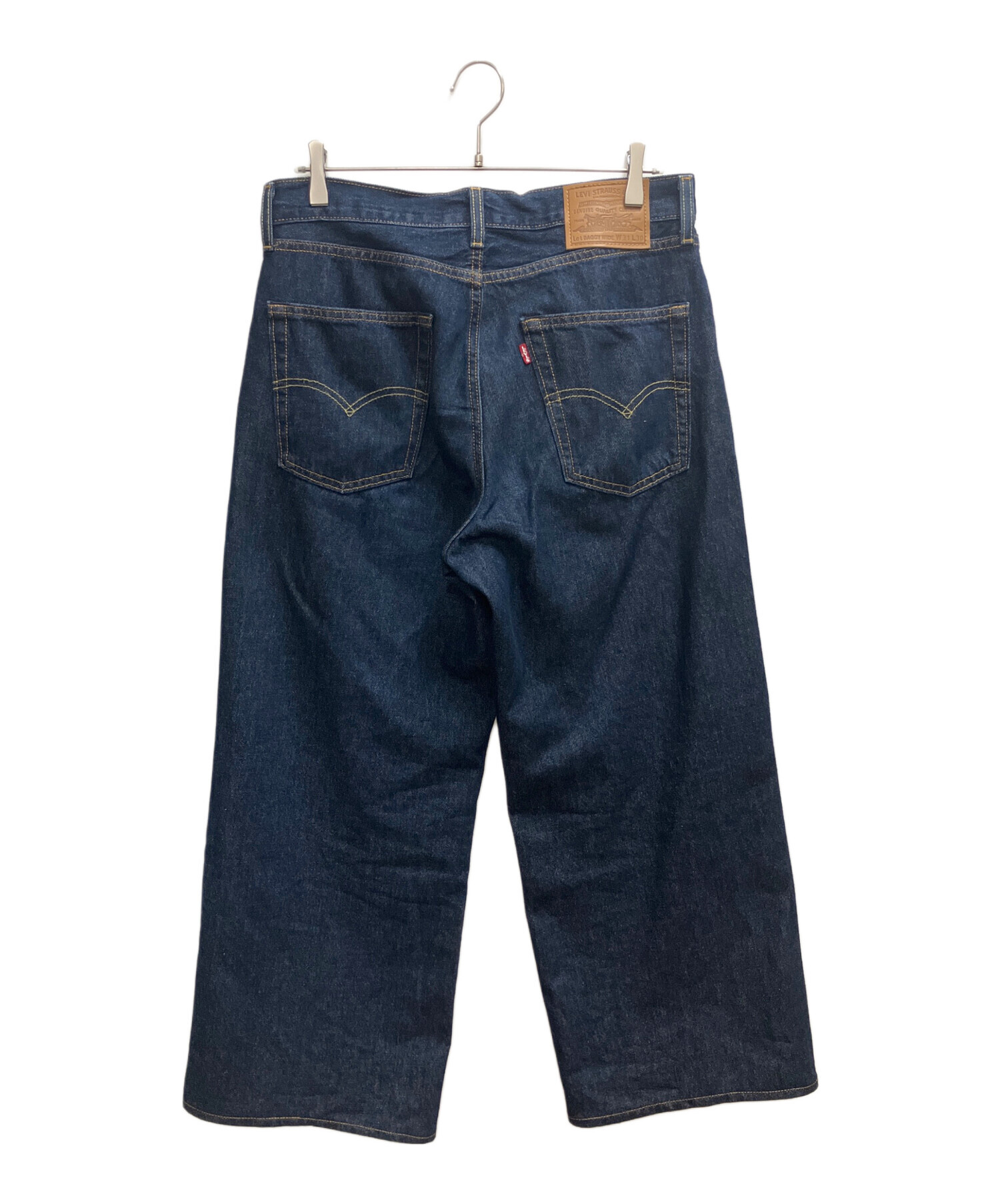 中古・古着通販】LEVI'S (リーバイス) BAGGY WIDE LEG ネイビー サイズ