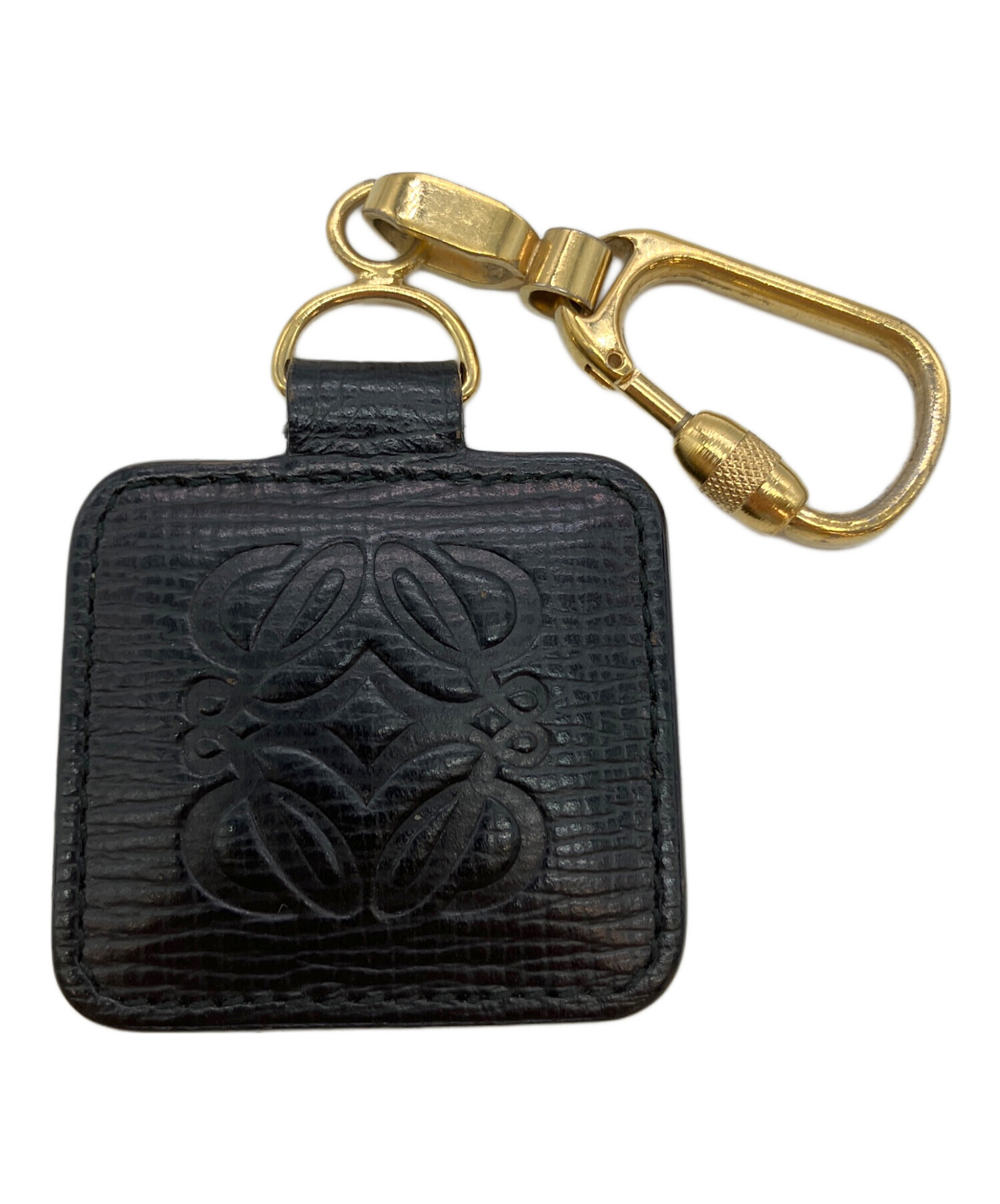 中古・古着通販】LOEWE (ロエベ) アナグラム キーリング ブラック