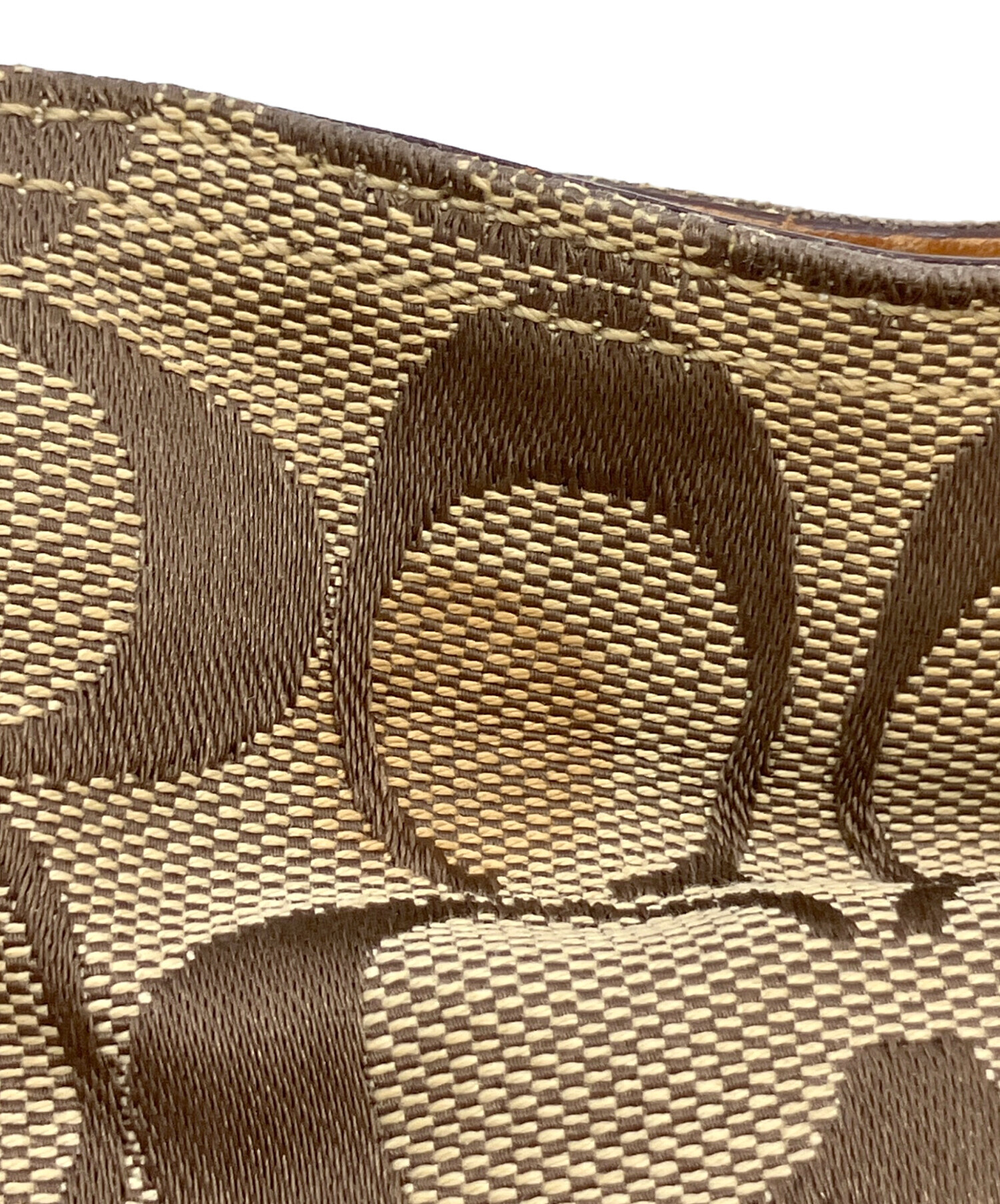 中古・古着通販】COACH (コーチ) シグネチャー クリップホーボー