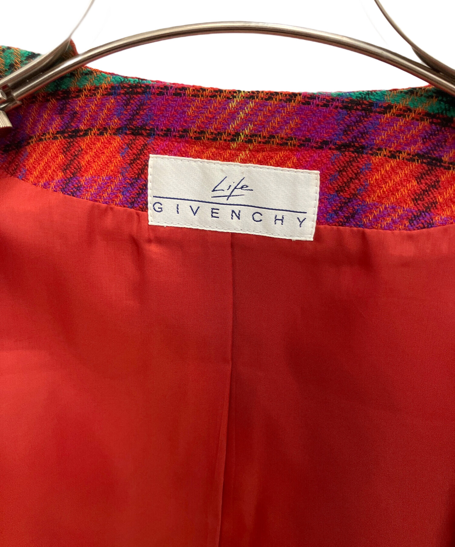 中古・古着通販】GIVENCHY (ジバンシィ) セットアップ レッド サイズ:9
