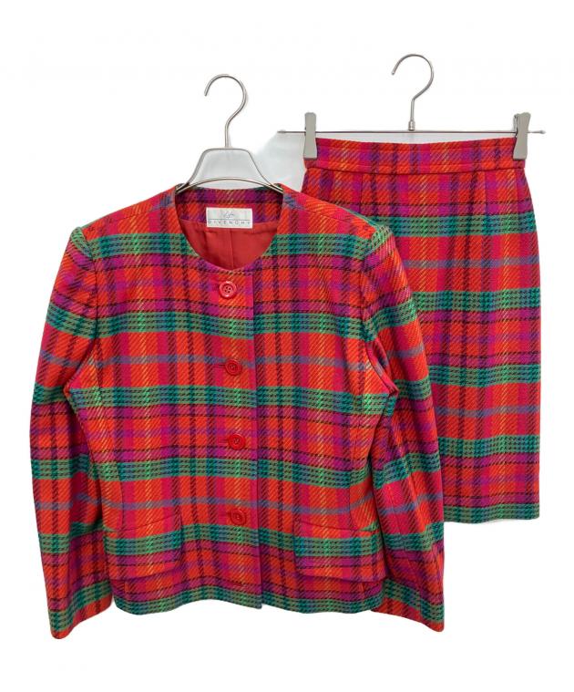 A*.様 ジバンシー　セットアップ 中古・古着通販】GIVENCHY (ジバンシィ) セットアップ レッド サイズ:9