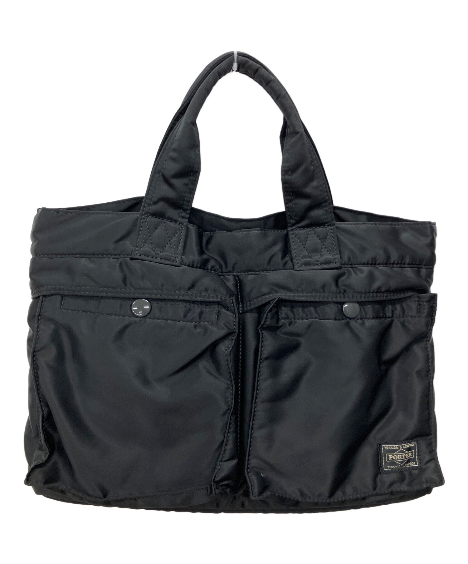 中古・古着通販】PORTER (ポーター) TANKER トートバッグ ブラック
