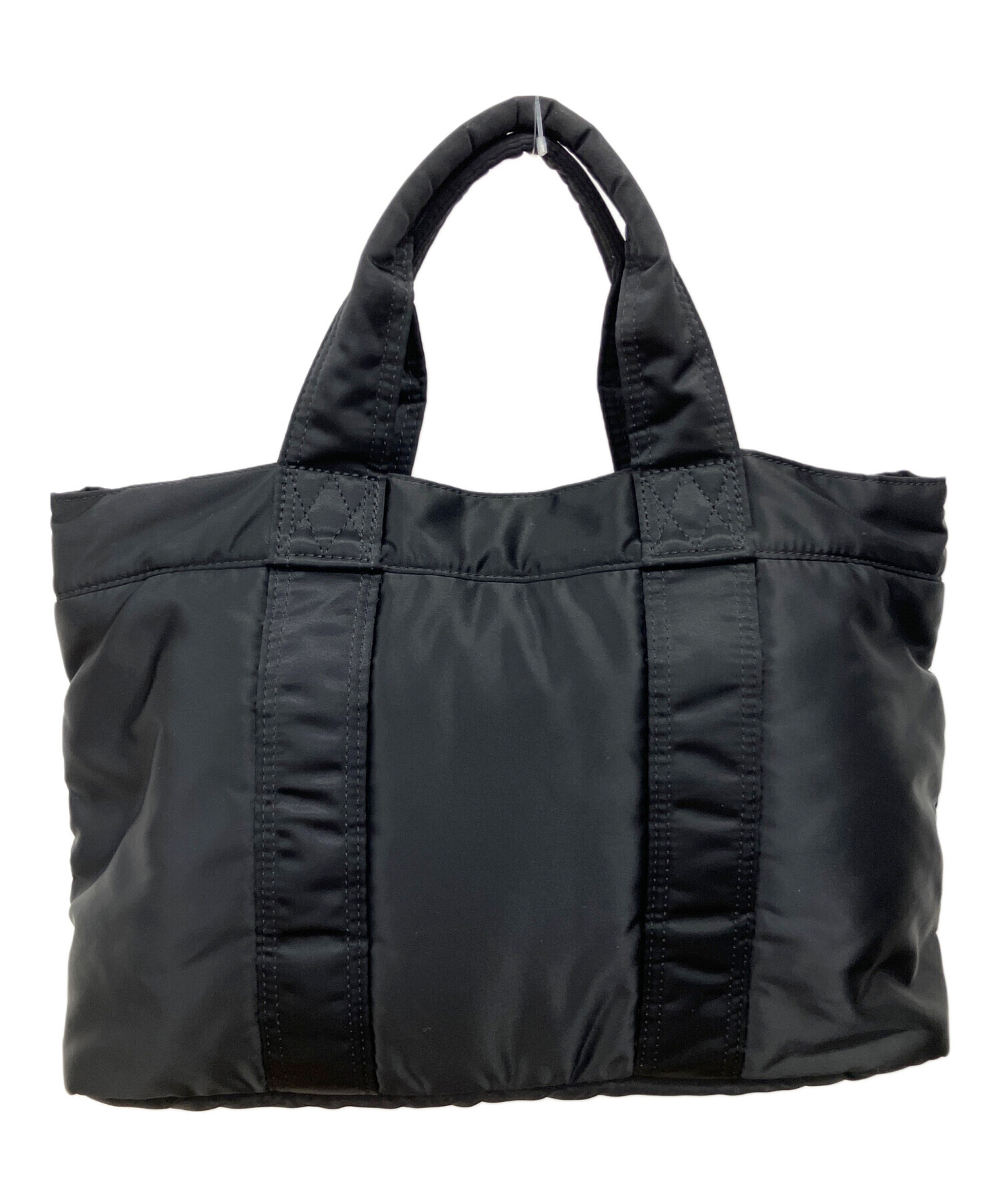 PORTER タンカー ブラック　トートバッグ　中古美品 中古・古着通販】PORTER (ポーター) TANKER トートバッグ ブラック