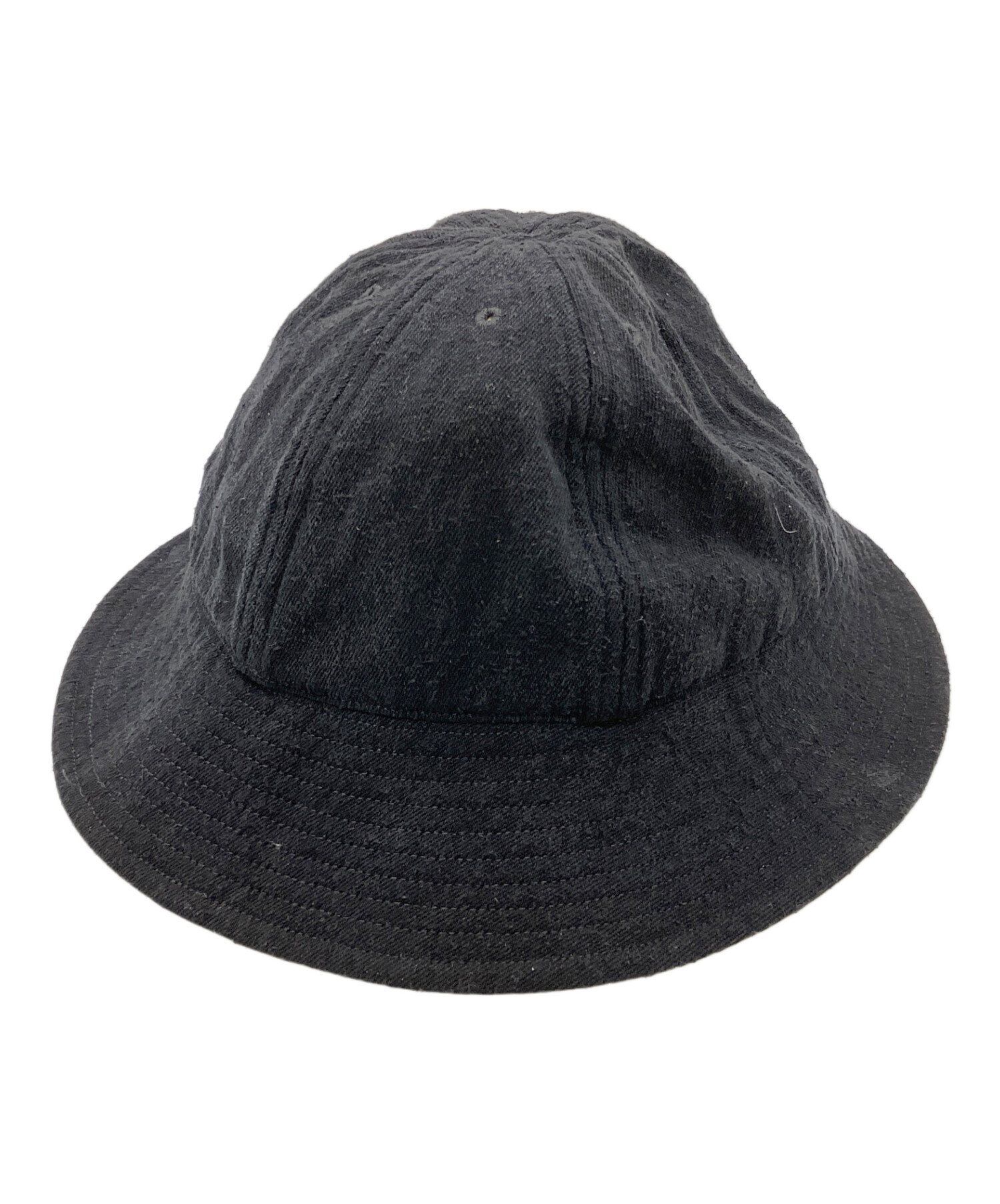 中古・古着通販】COMOLI (コモリ) シルクネップ ハット ブラック