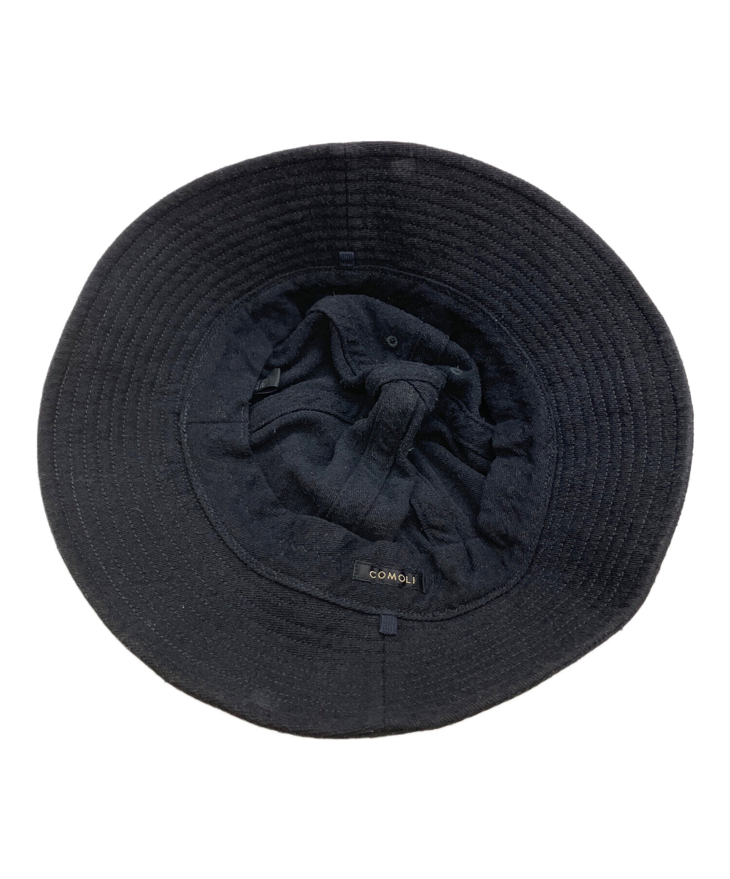 中古・古着通販】COMOLI (コモリ) シルクネップ ハット ブラック