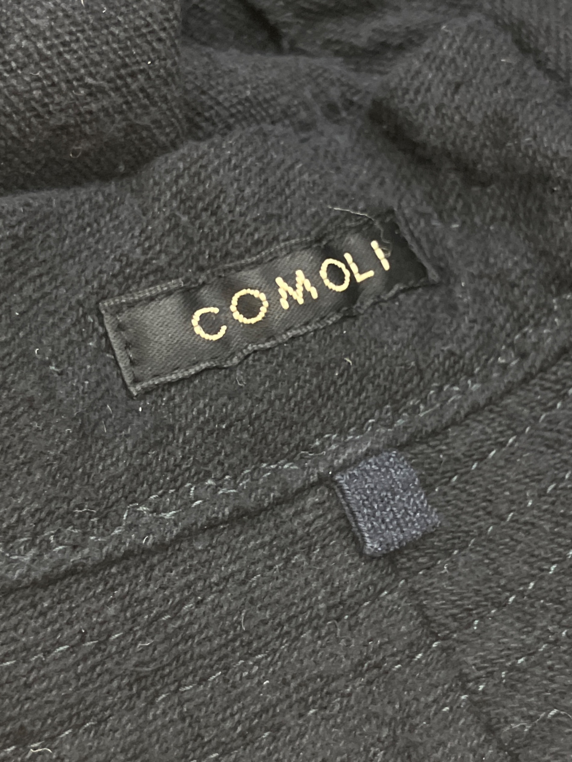 中古・古着通販】COMOLI (コモリ) シルクネップ ハット ブラック