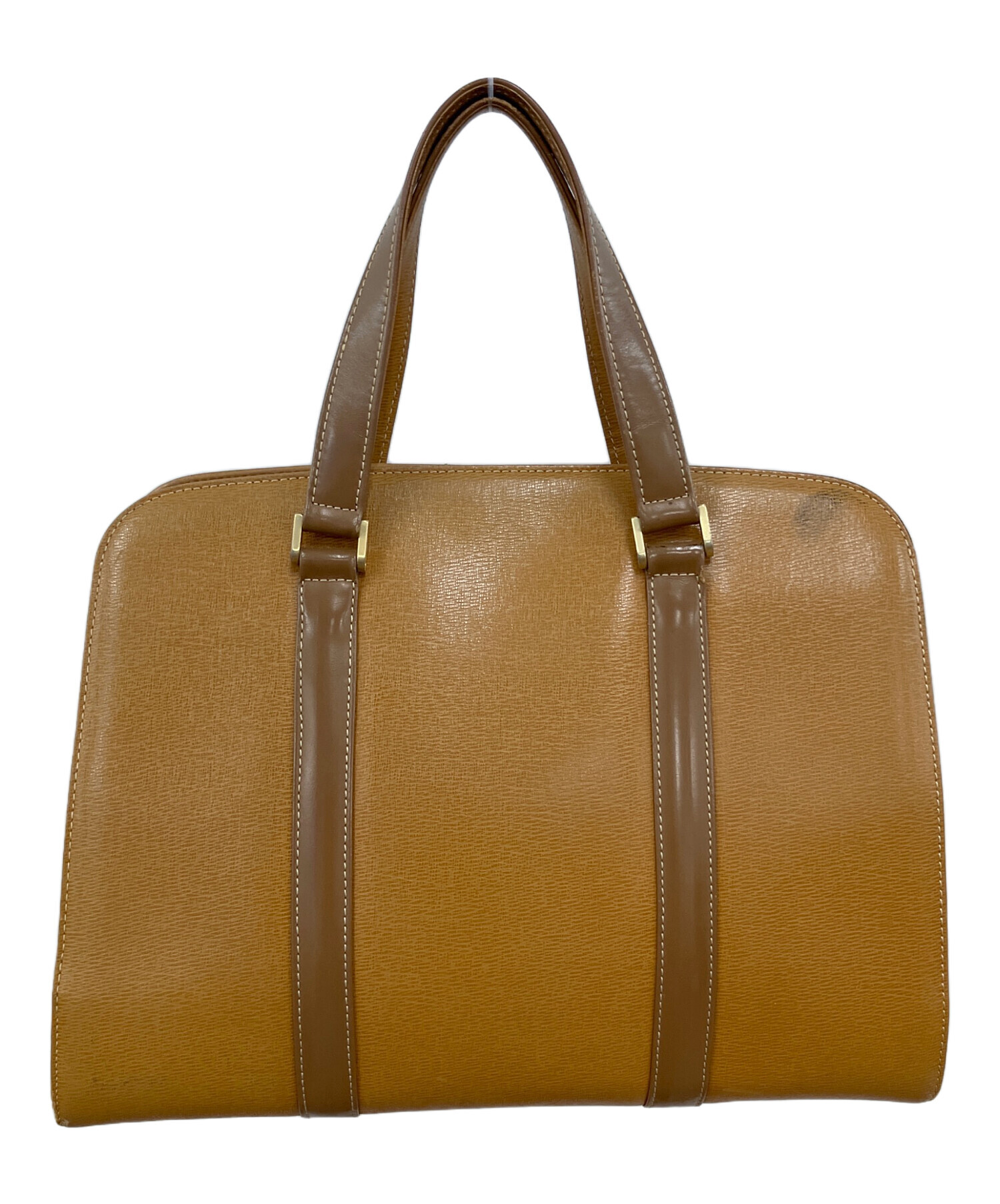 中古・古着通販】BURBERRY (バーバリー) ハンドバッグ キャメル