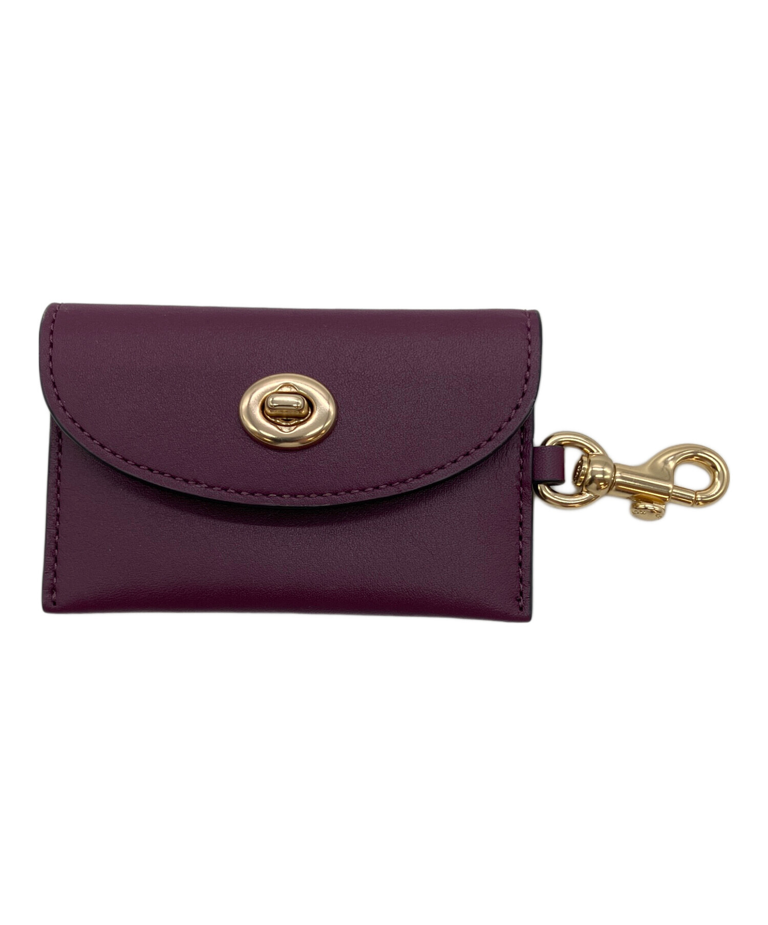 中古・古着通販】COACH (コーチ) カードケース パープル｜ブランド 