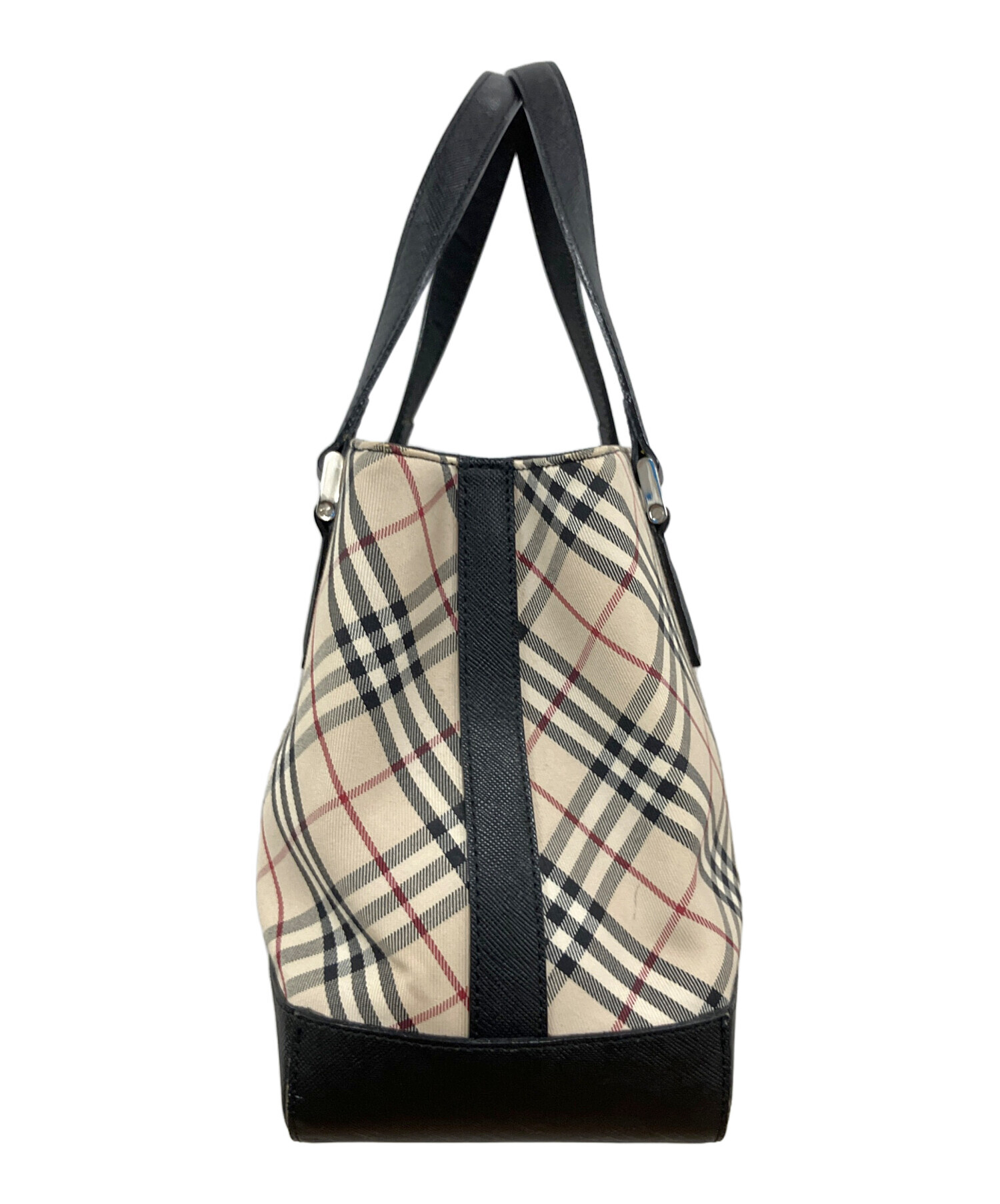 中古・古着通販】BURBERRY (バーバリー) ノバチェック ハンドバッグ