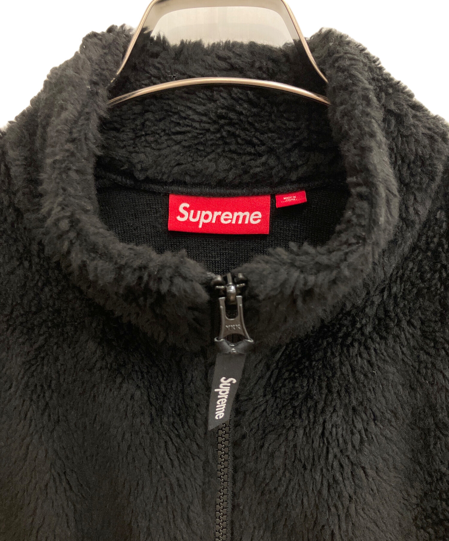 中古・古着通販】SUPREME (シュプリーム) ボアジャケット ブラック