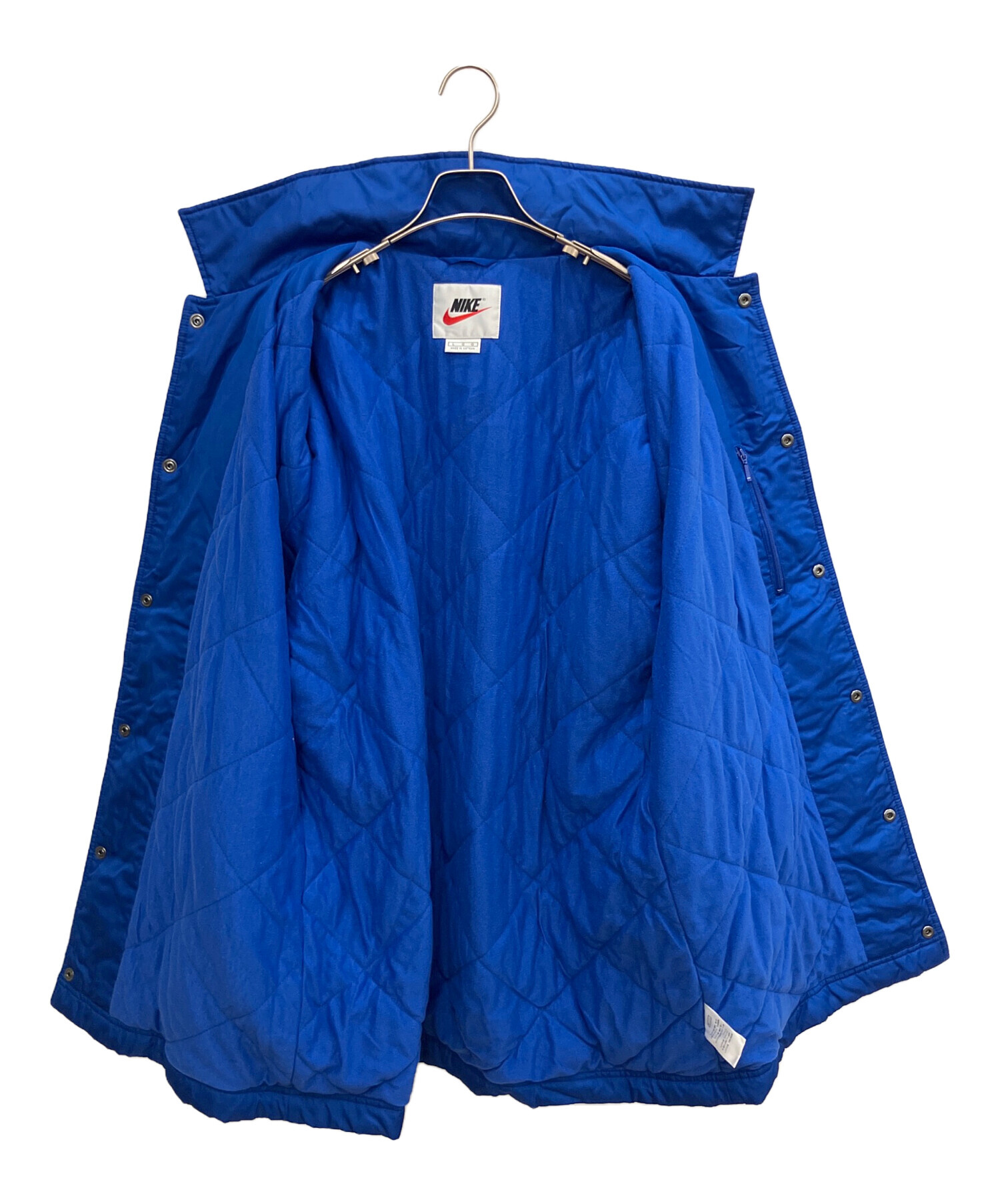 中古・古着通販】NIKE (ナイキ) スナップジャケット ブルー サイズ