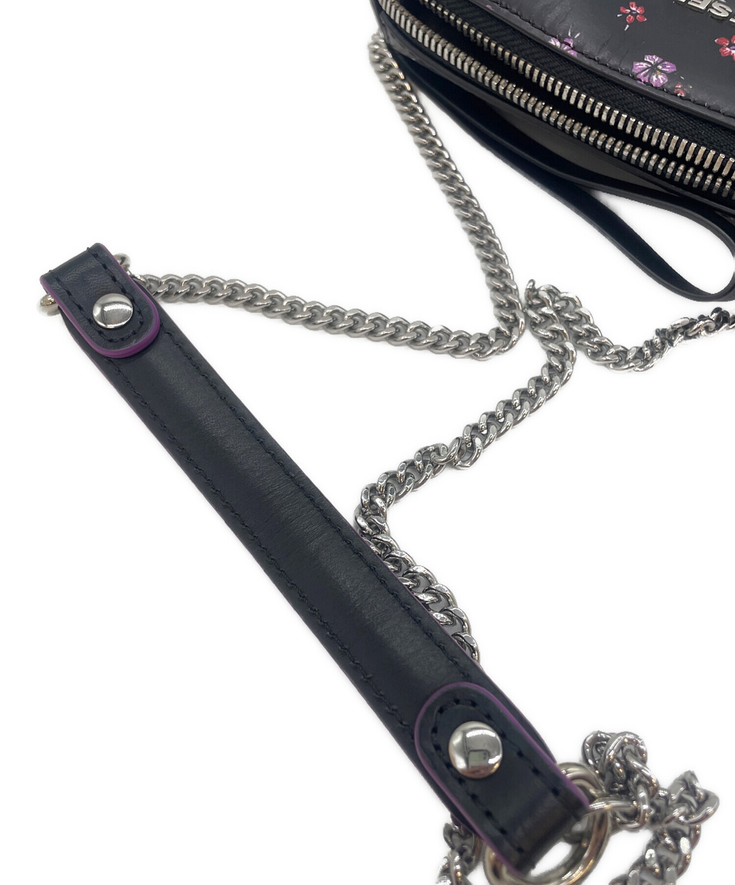 中古・古着通販】DIESEL (ディーゼル) V字ジッパー 2WAYバッグ