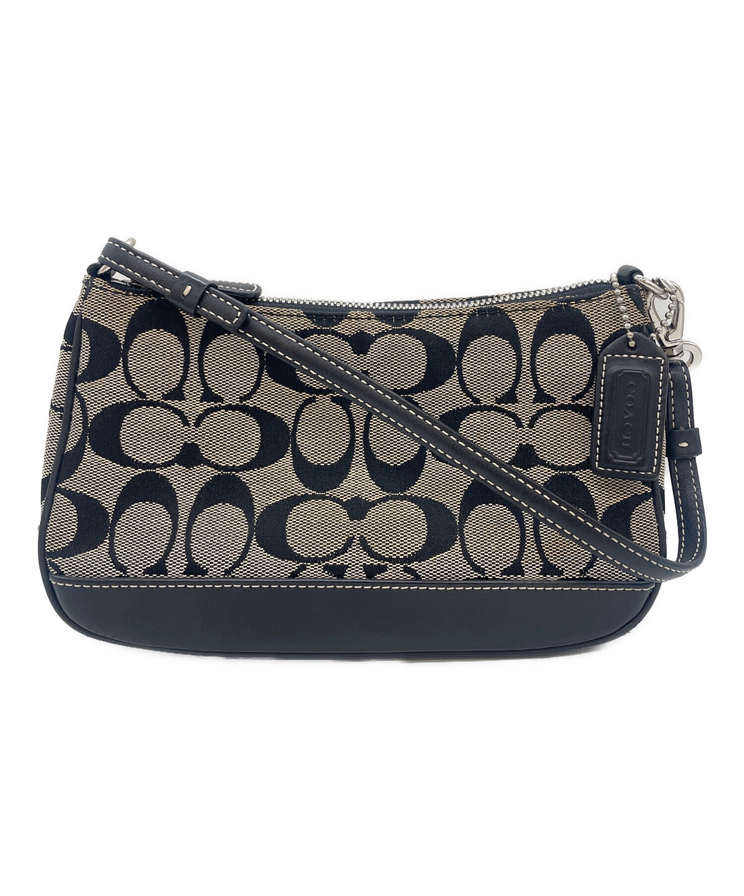 中古・古着通販】COACH (コーチ) シグネチャー アクセサリーポーチ
