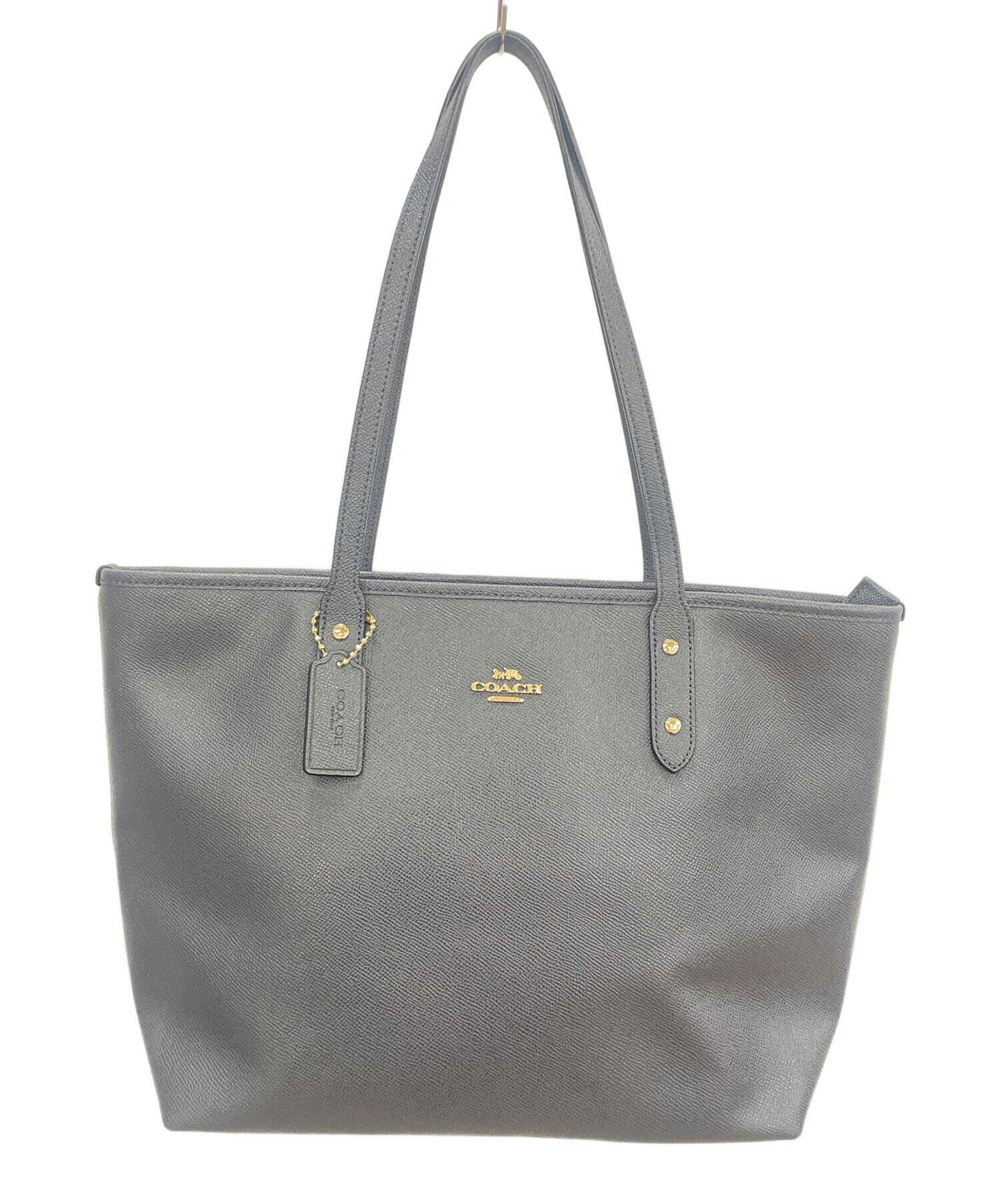 中古・古着通販】COACH (コーチ) シティ トートバッグ グレー 