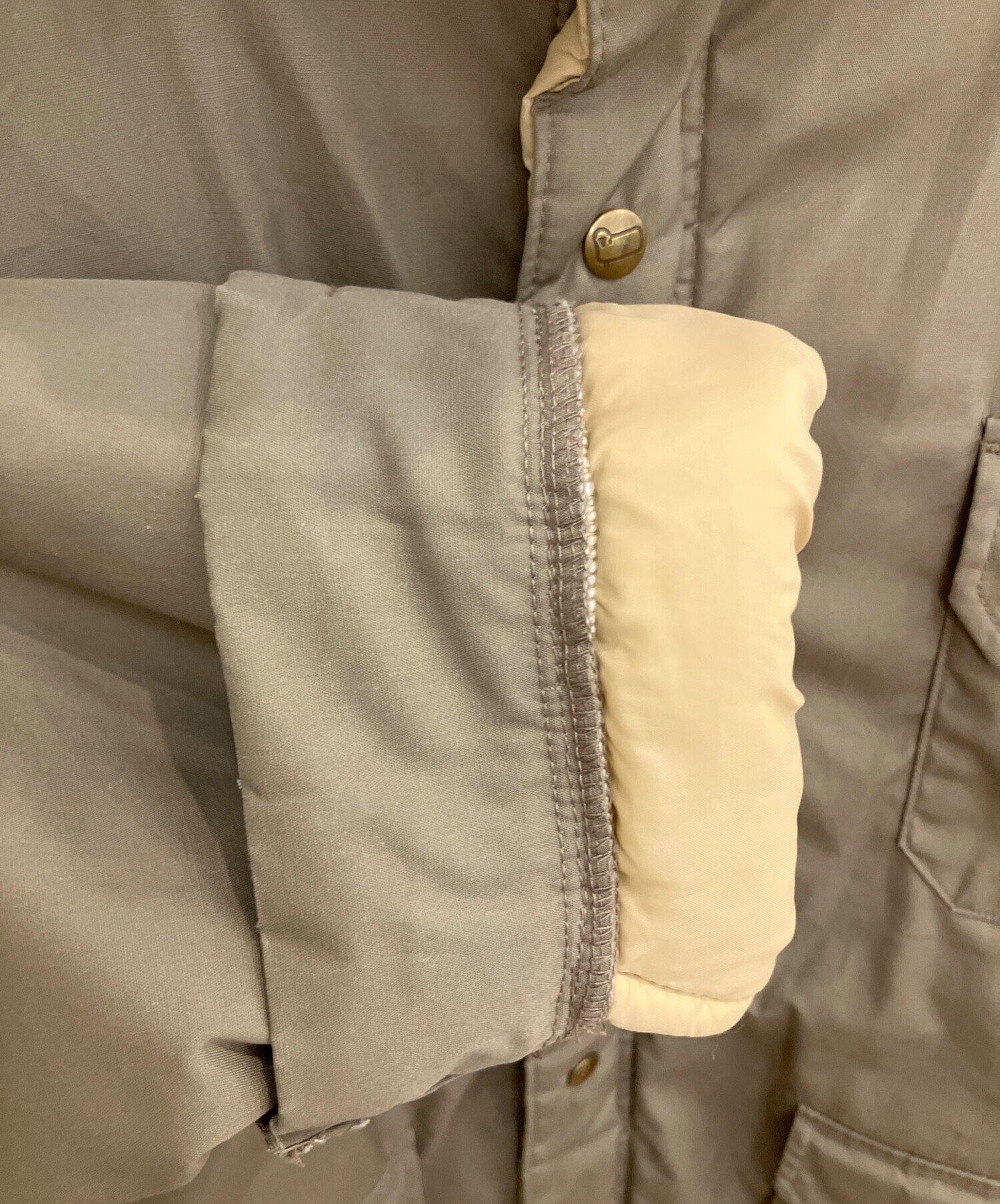 中古・古着通販】WOOLRICH (ウールリッチ) ダウンジャケット ベージュ