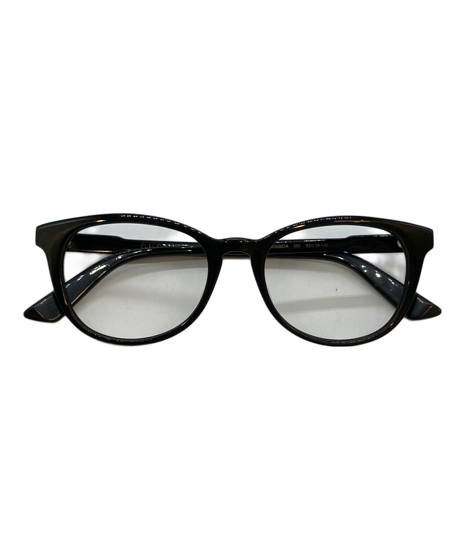 GUCCIめがね　やりとり用 中古・古着通販】GUCCI (グッチ) 眼鏡 ブラック サイズ:52□18-145