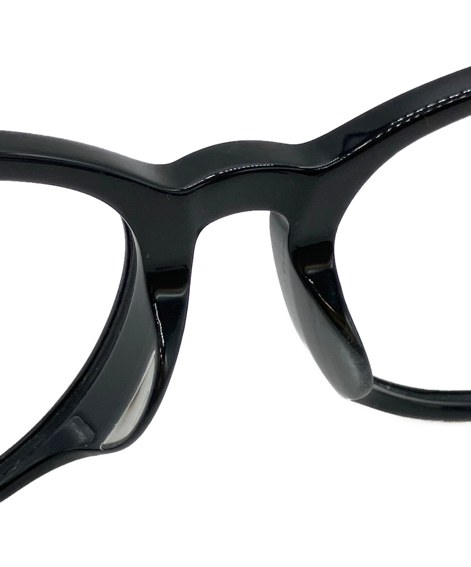 GUCCI ブラック サングラス 52-19-135 中古・古着通販】GUCCI (グッチ) 眼鏡 ブラック サイズ:52□18-145