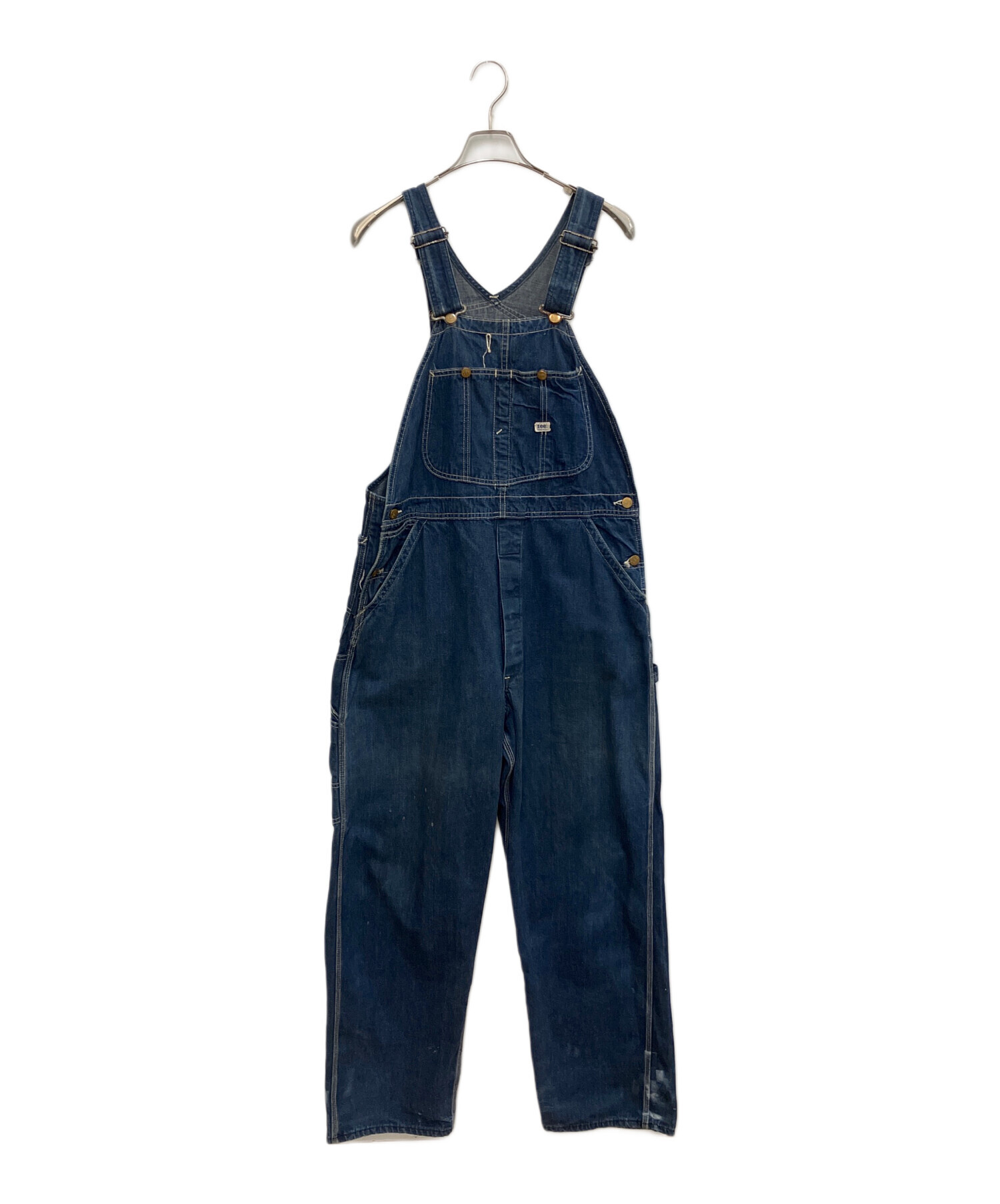 中古・古着通販】LEE (リー) オーバーオール インディゴ サイズ:SIZE