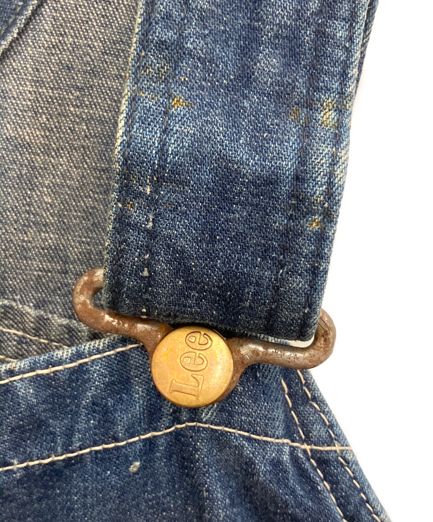 中古・古着通販】LEE (リー) オーバーオール インディゴ サイズ:SIZE