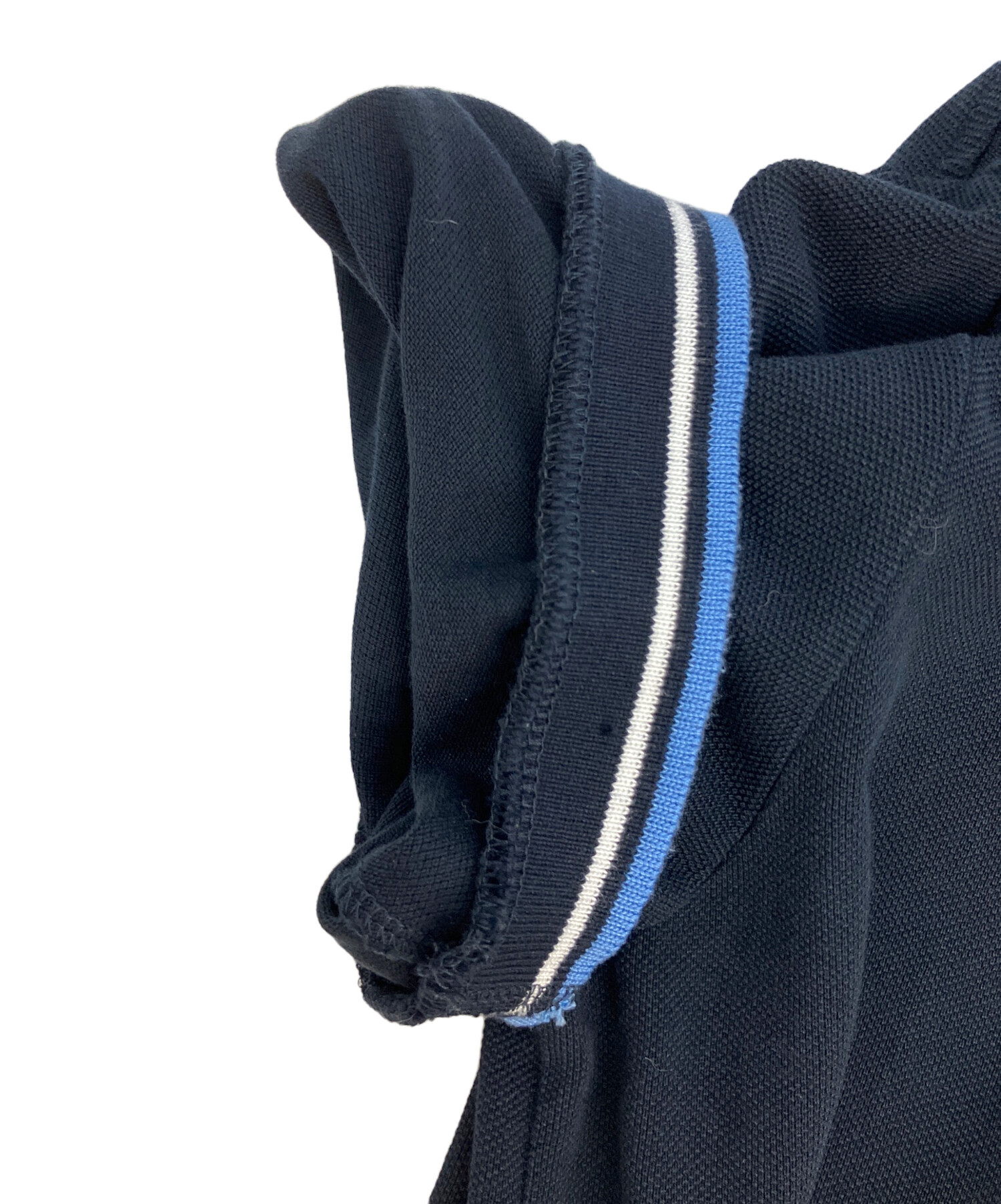 中古・古着通販】PRADA (プラダ) ポロシャツ ネイビー サイズ:SIZE XL