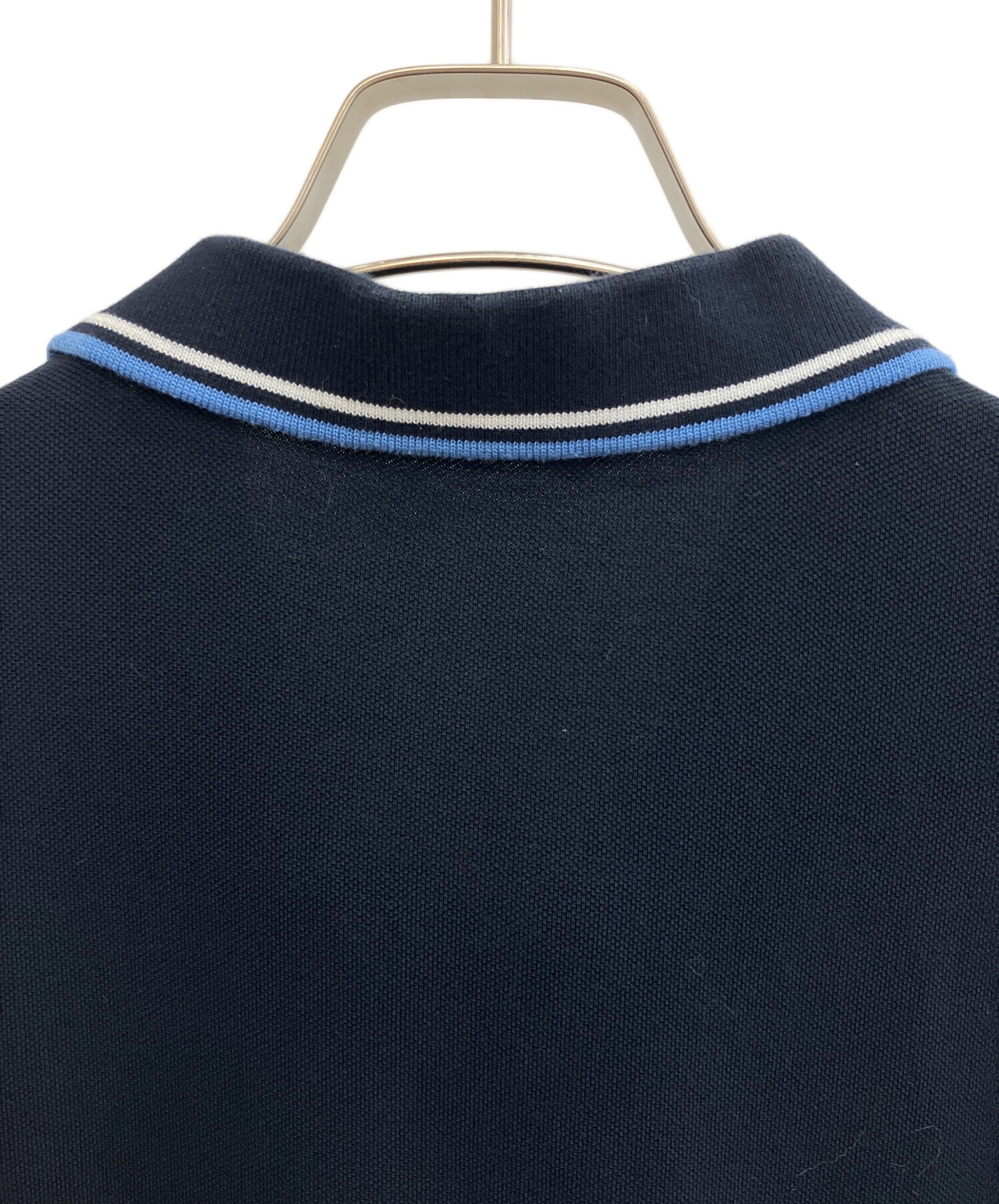 中古・古着通販】PRADA (プラダ) ポロシャツ ネイビー サイズ:SIZE XL