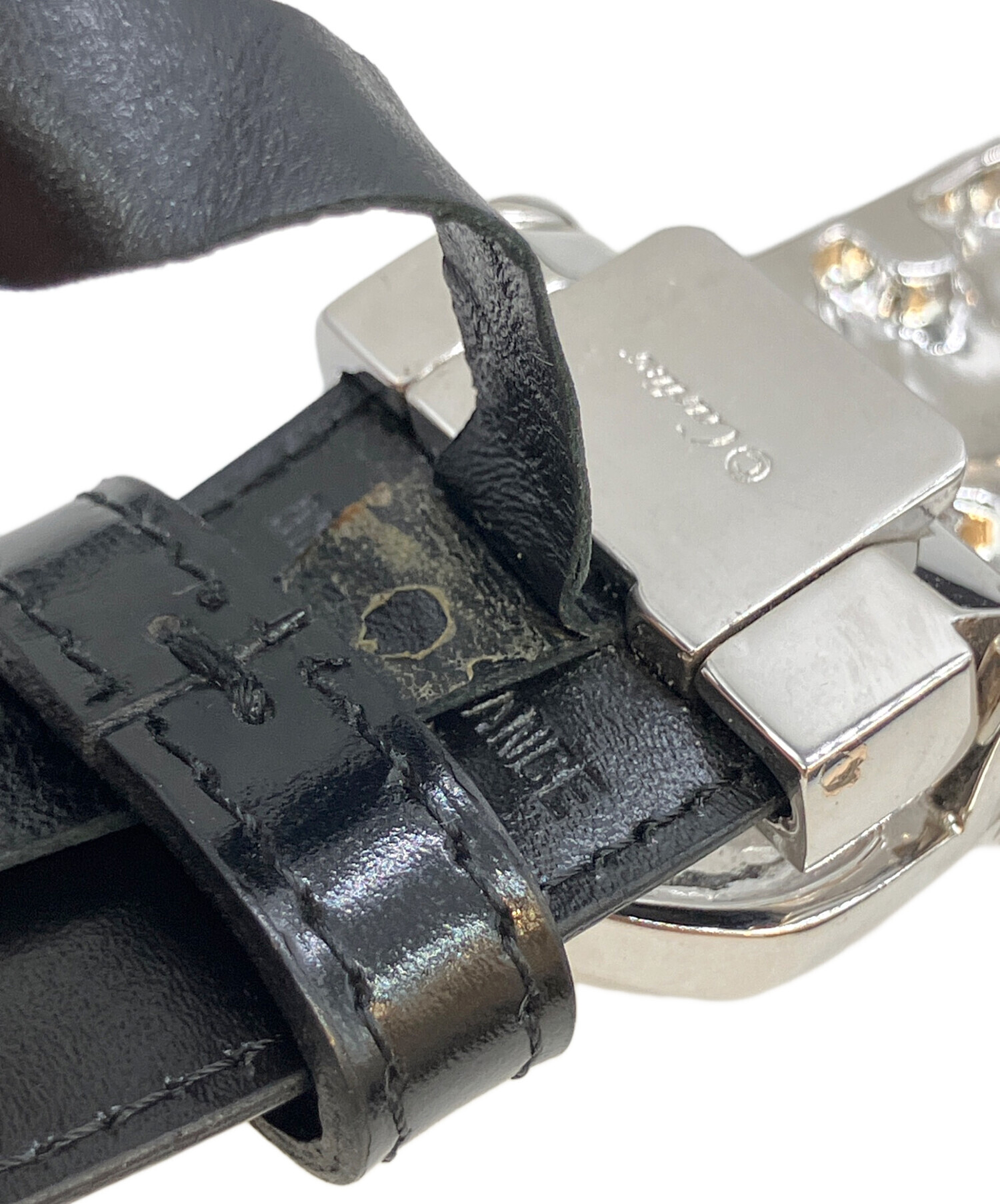 中古・古着通販】Cartier (カルティエ) バックルベルト シルバー