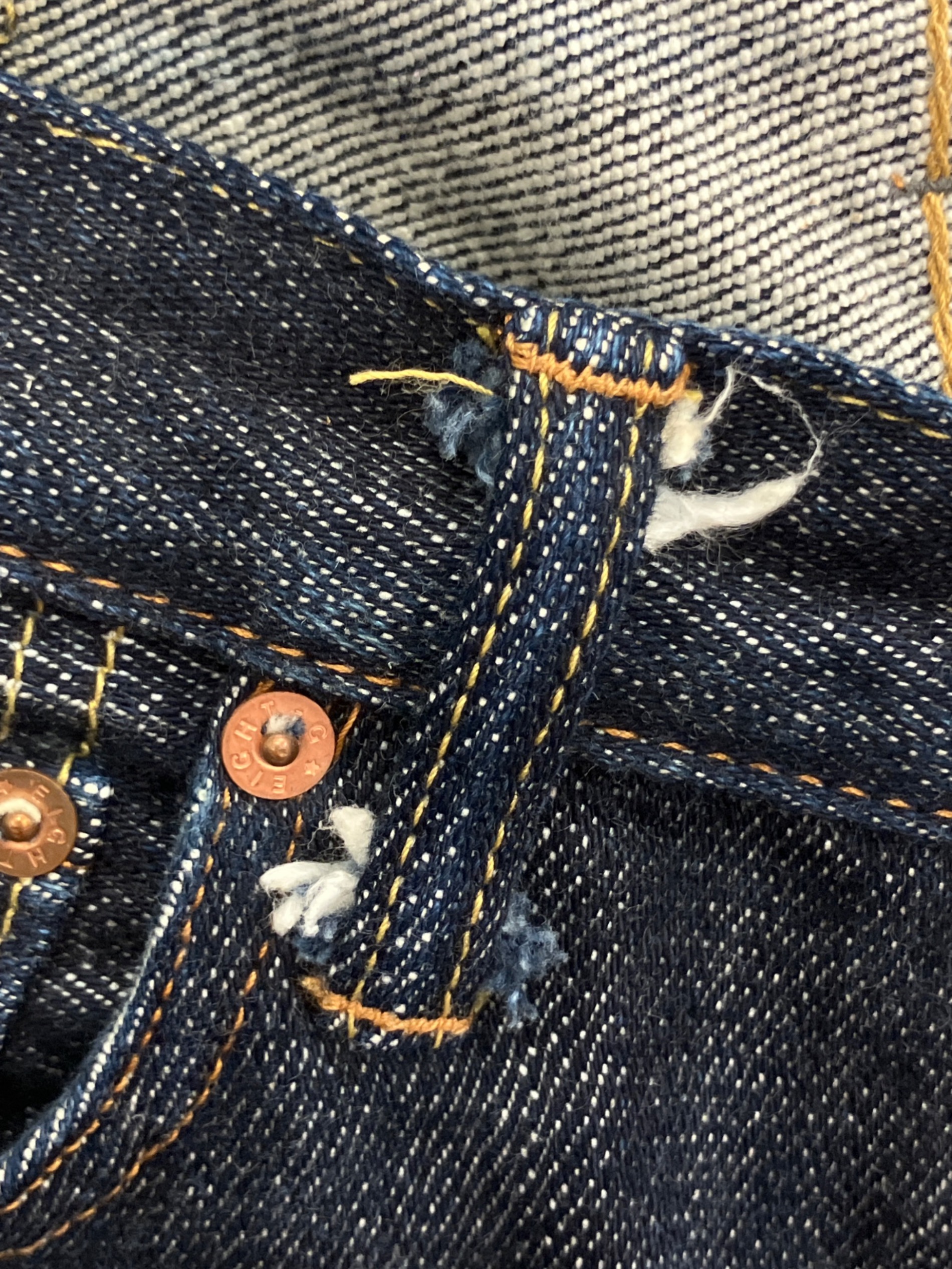 中古・古着通販】EIGHT G (エイトジー) デニムパンツ ブラック サイズ