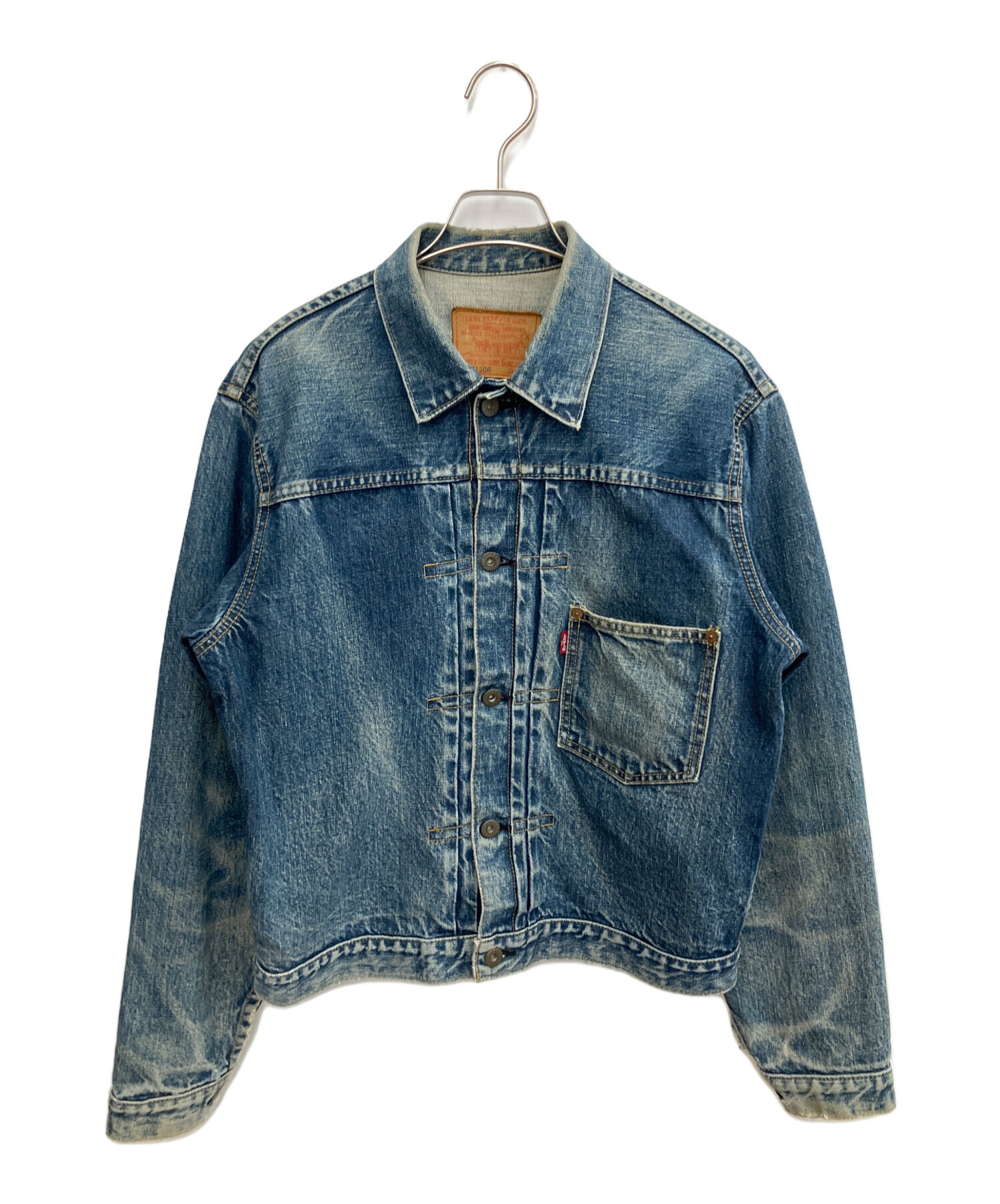 中古・古着通販】LEVI'S (リーバイス) デニムジャケット インディゴ