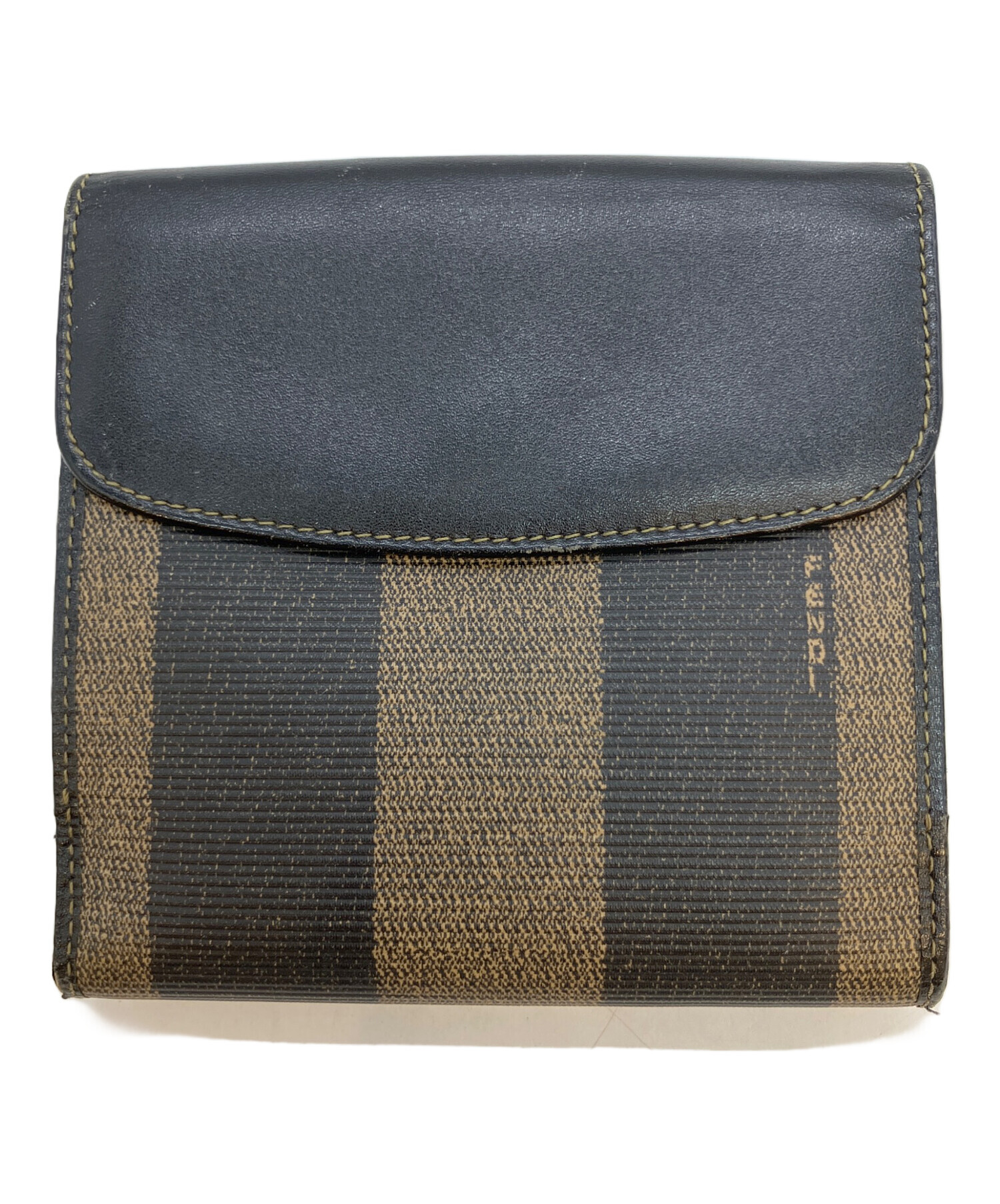 中古・古着通販】FENDI (フェンディ) ペカン 2つ折り財布 ブラック