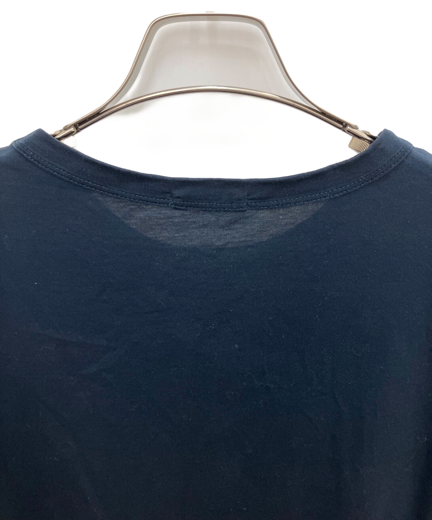 中古・古着通販】MONCLER (モンクレール) 半袖Tシャツ ネイビー サイズ