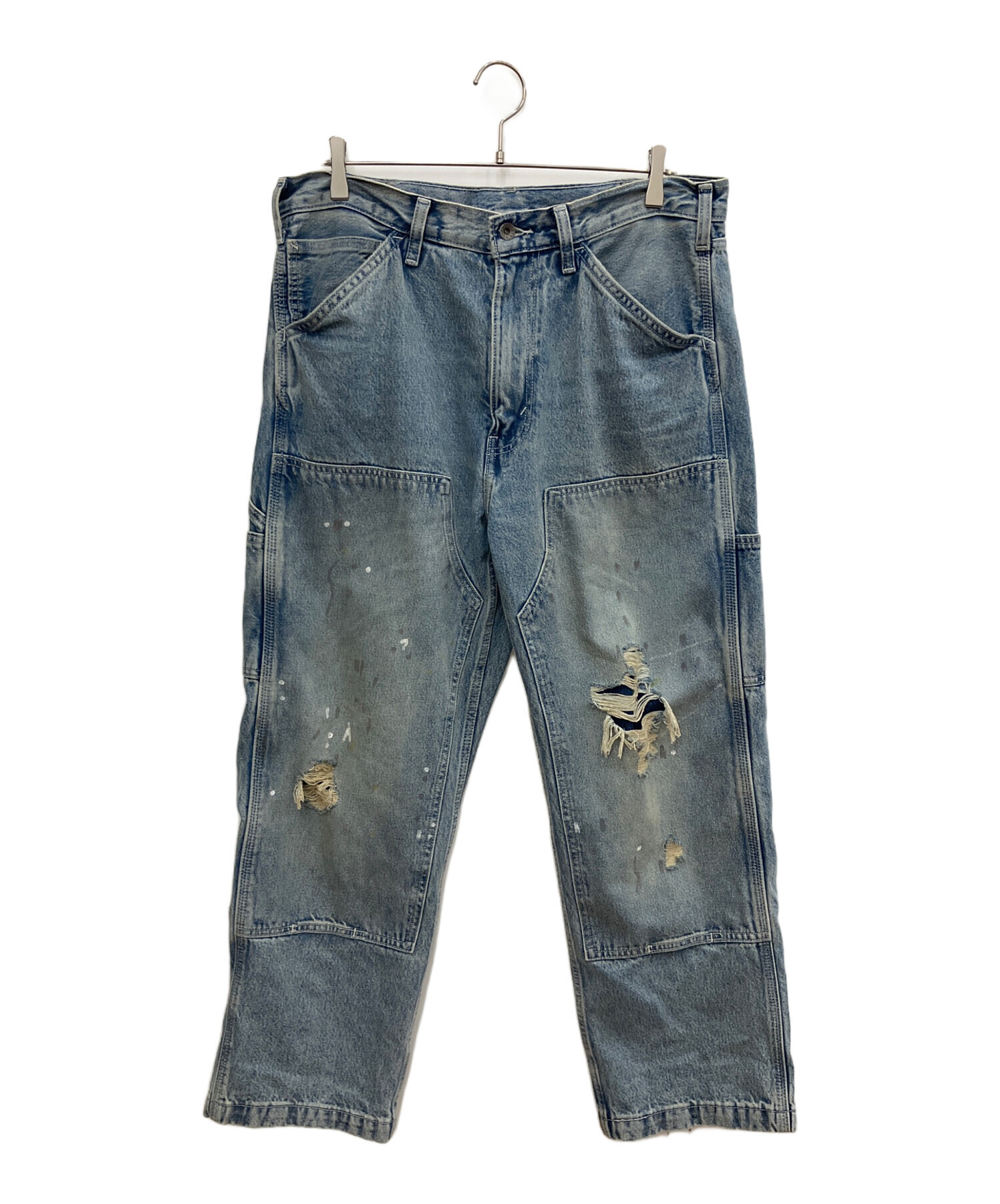 中古・古着通販】LEVI'S (リーバイス) ルーズストレートダブルニー
