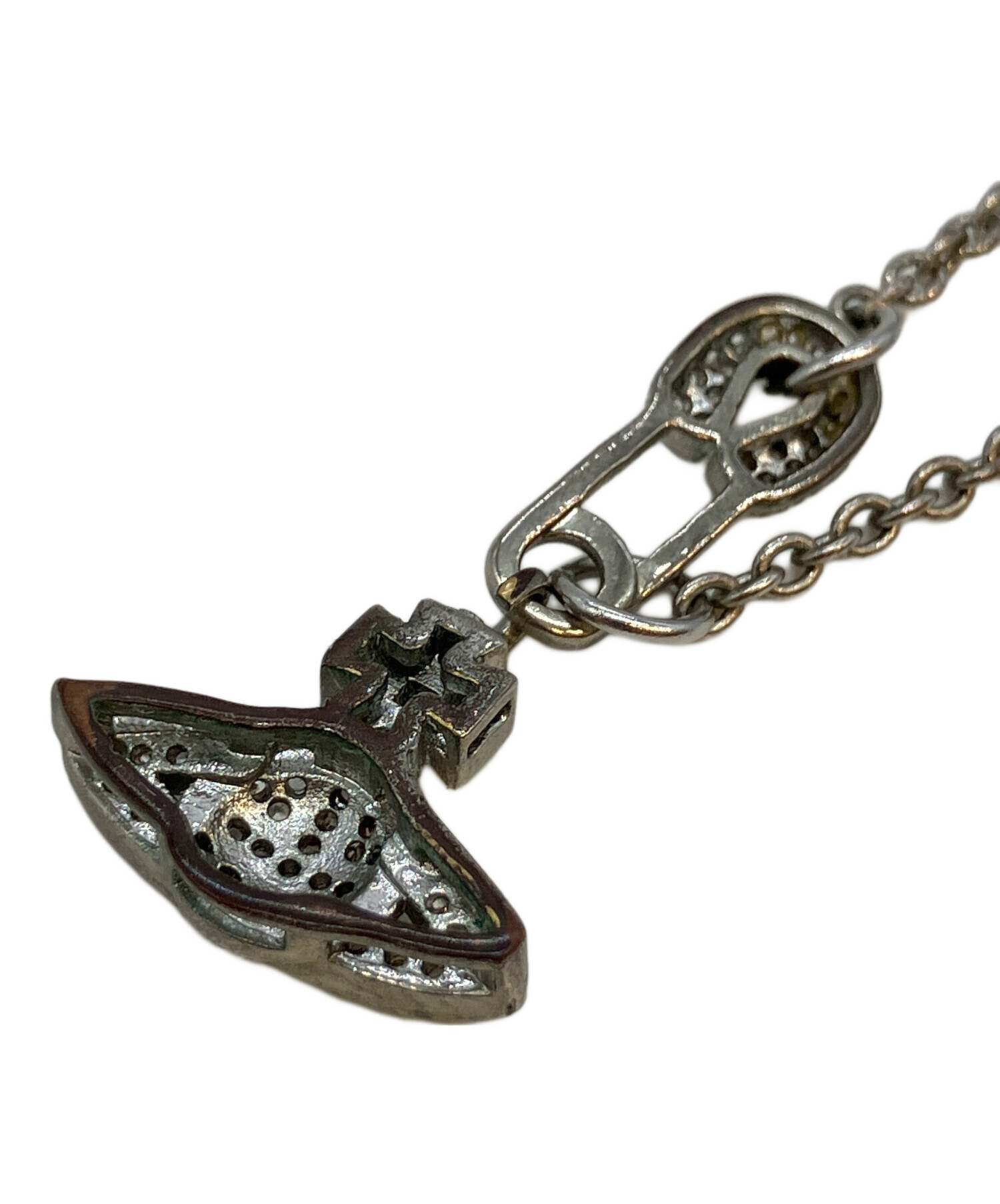 vivienne westwood 2重チェーンネックレス 中古・古着通販】Vivienne Westwood (ヴィヴィアンウエストウッド