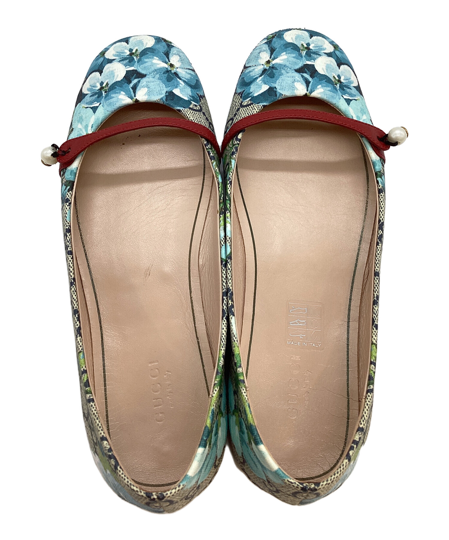 中古・古着通販】GUCCI (グッチ) GGブルームス スプリーム フラット