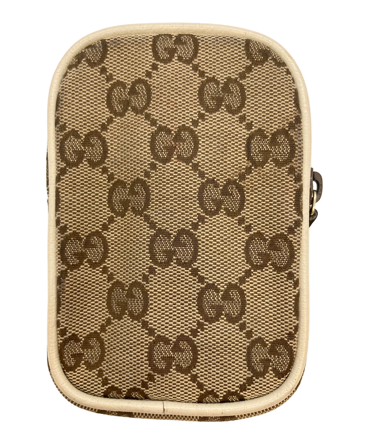 中古・古着通販】GUCCI (グッチ) シガレットケース ベージュ｜ブランド