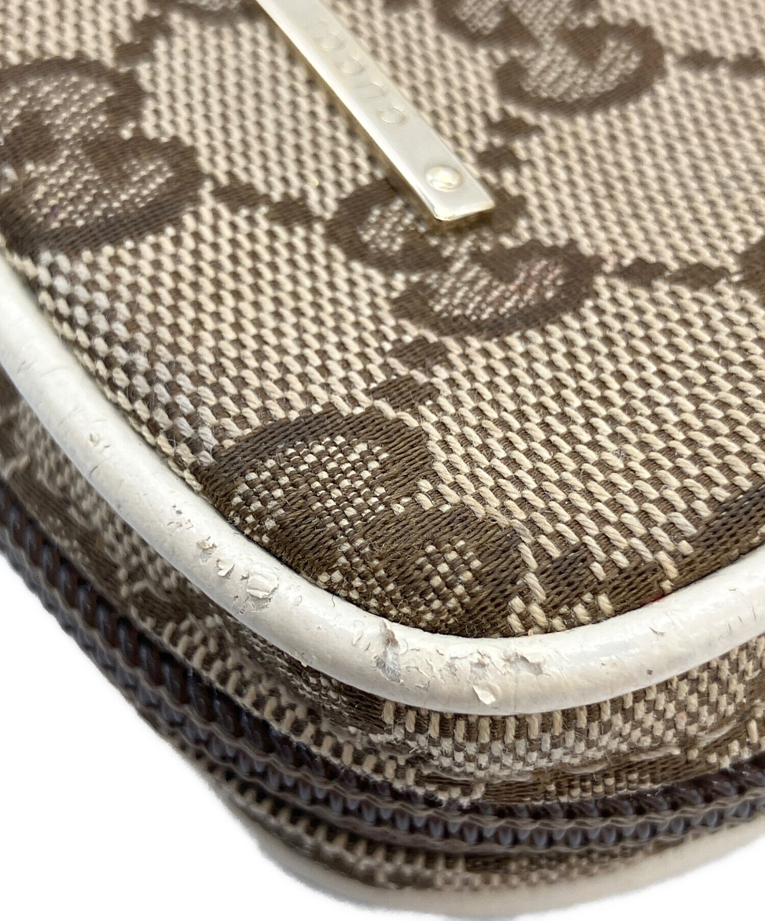 中古・古着通販】GUCCI (グッチ) シガレットケース ベージュ｜ブランド
