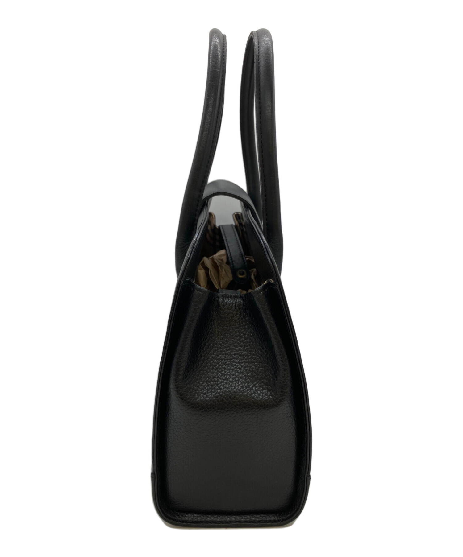 中古・古着通販】BURBERRY (バーバリー) ハンドバッグ ブラック