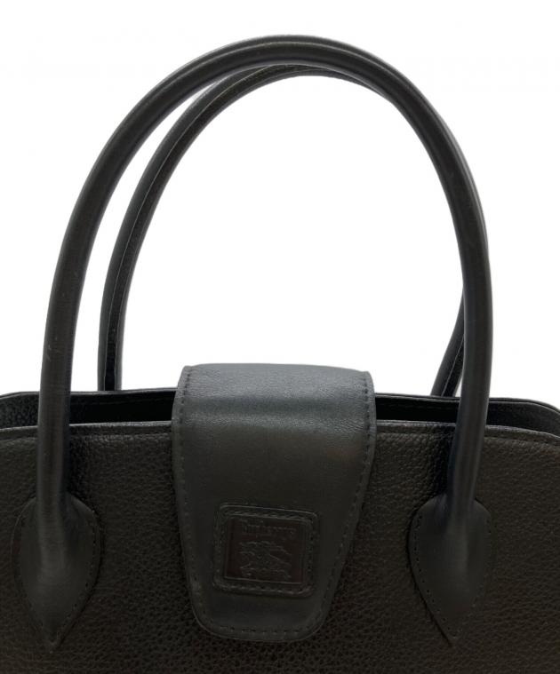 中古・古着通販】BURBERRY (バーバリー) ハンドバッグ ブラック