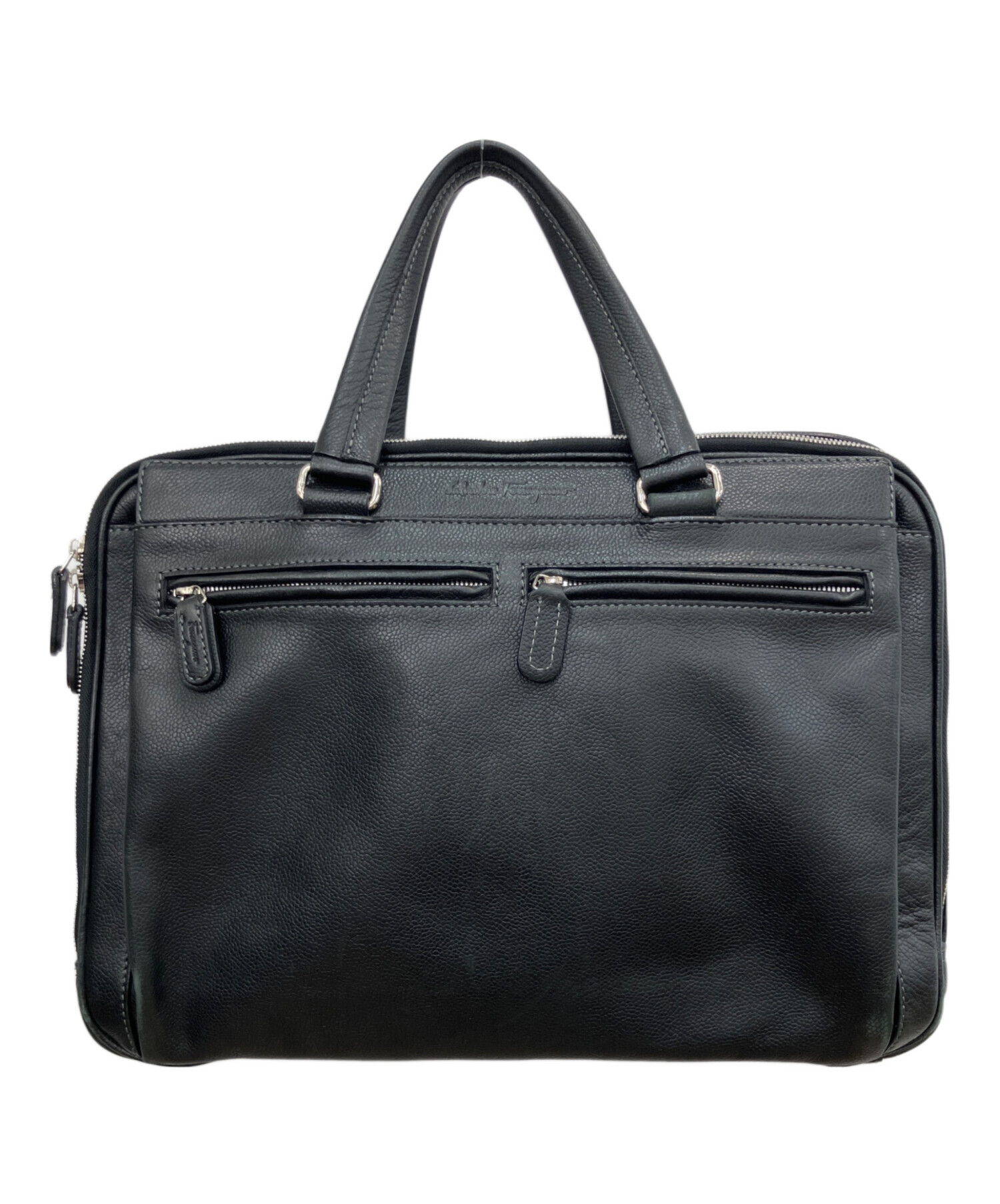 【フェラガモ】皮革ビジネスバッグ 中古・古着通販】Salvatore Ferragamo (サルヴァトーレ フェラガモ