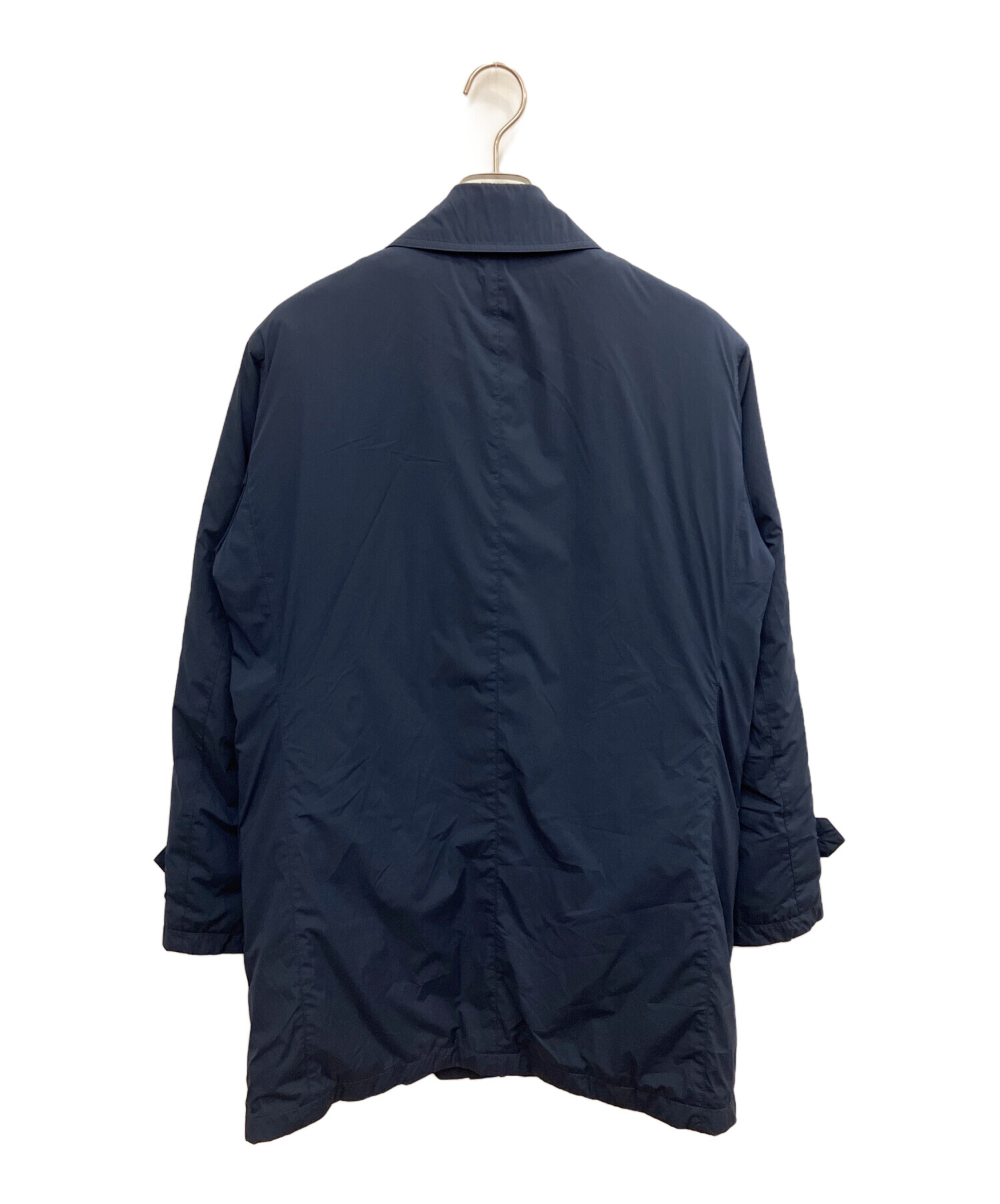 BLACK LABEL CRESTBRIDGE ステンカラーコート M ネイビー 中古・古着通販】BLACK LABEL CRESTBRIDGE (ブラックレーベル クレスト
