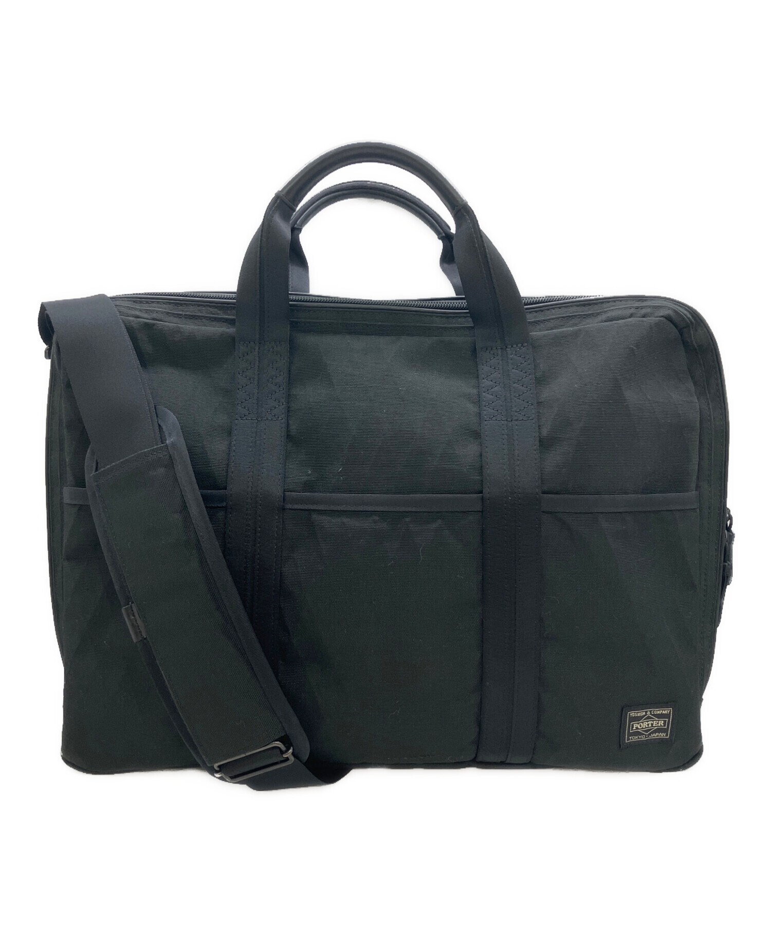 PORTER ポーター ブリーフケース 2WAY A4 黒 中古 品番737 中古・古着通販】PORTER (ポーター) 2WAYブリーフケース ブラック