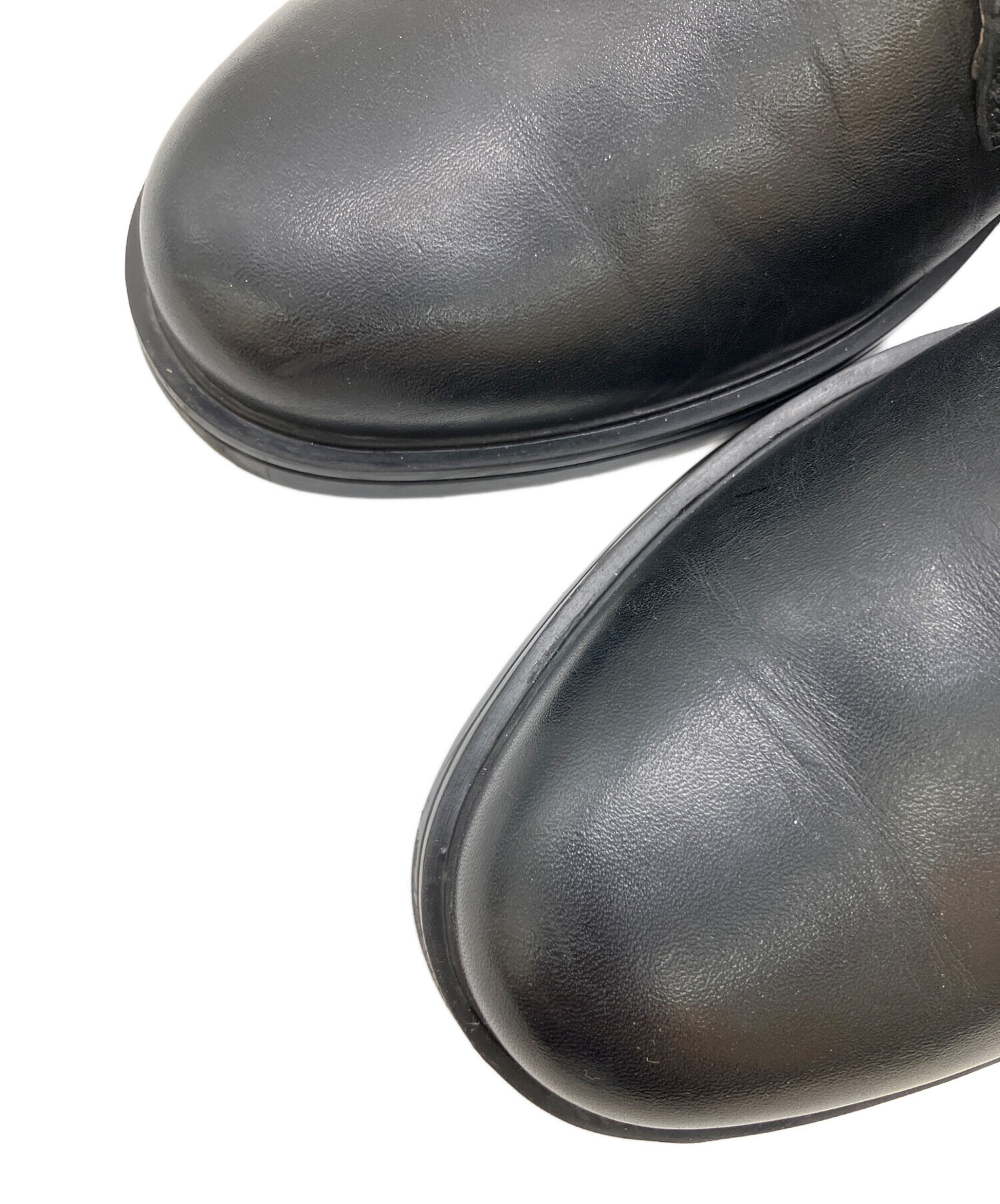 中古・古着通販】CLARKS (クラークス) レザーシューズ ブラック サイズ