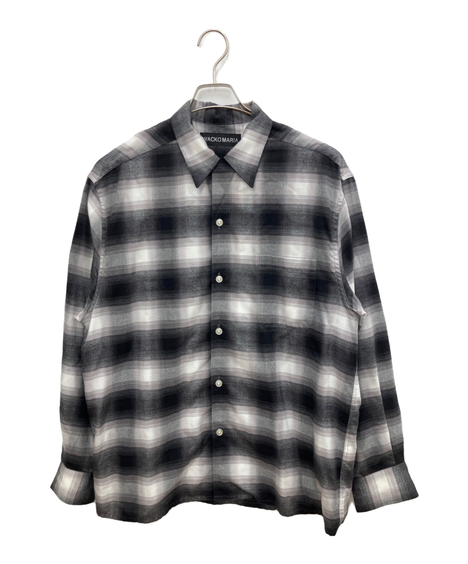 中古 WACKOMARIA | ワコマリア 長袖Ｔシャツ 中古・古着通販】WACKO MARIA (ワコマリア) 長袖シャツ グレー