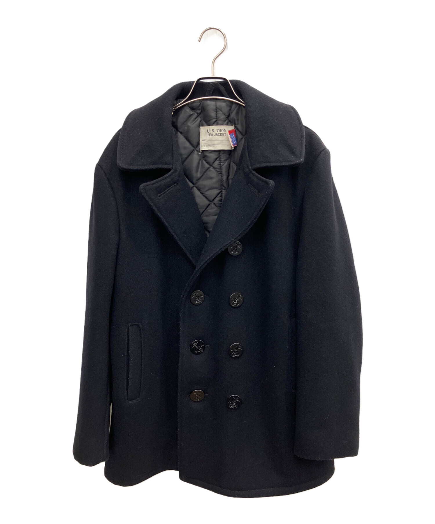 中古・古着通販】Schott (ショット) U.S.740N PEA JACKET ネイビー